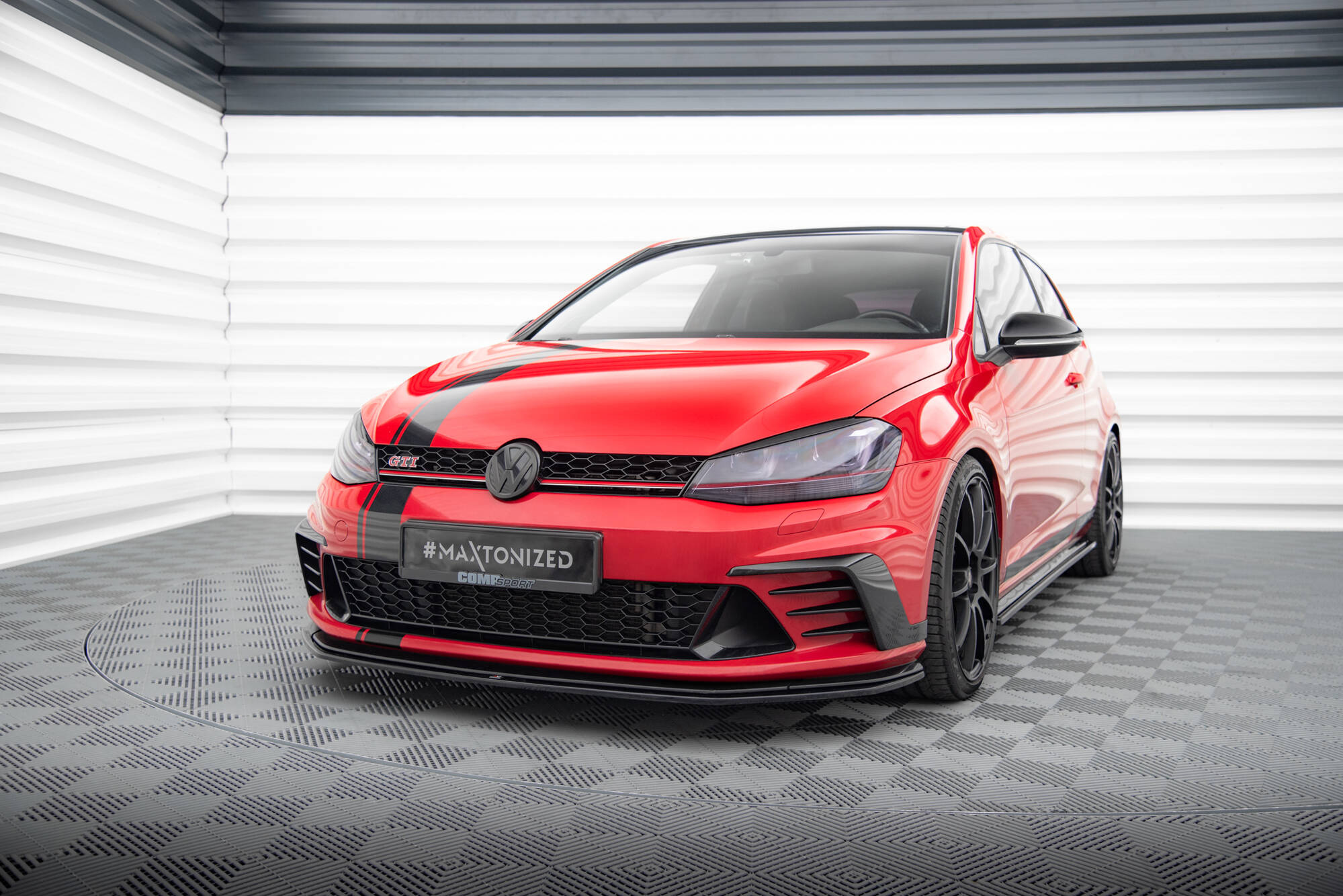 Frontspoiler VW Golf VII GTI Clubsport 2016 - 2017 | Sport Glossy Black Edition