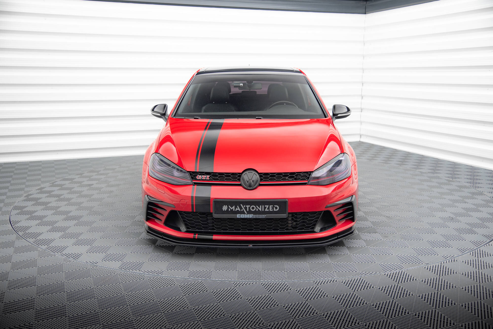 Frontspoiler VW Golf VII GTI Clubsport 2016 - 2017 | Sport Glossy Black Edition – bilde 2