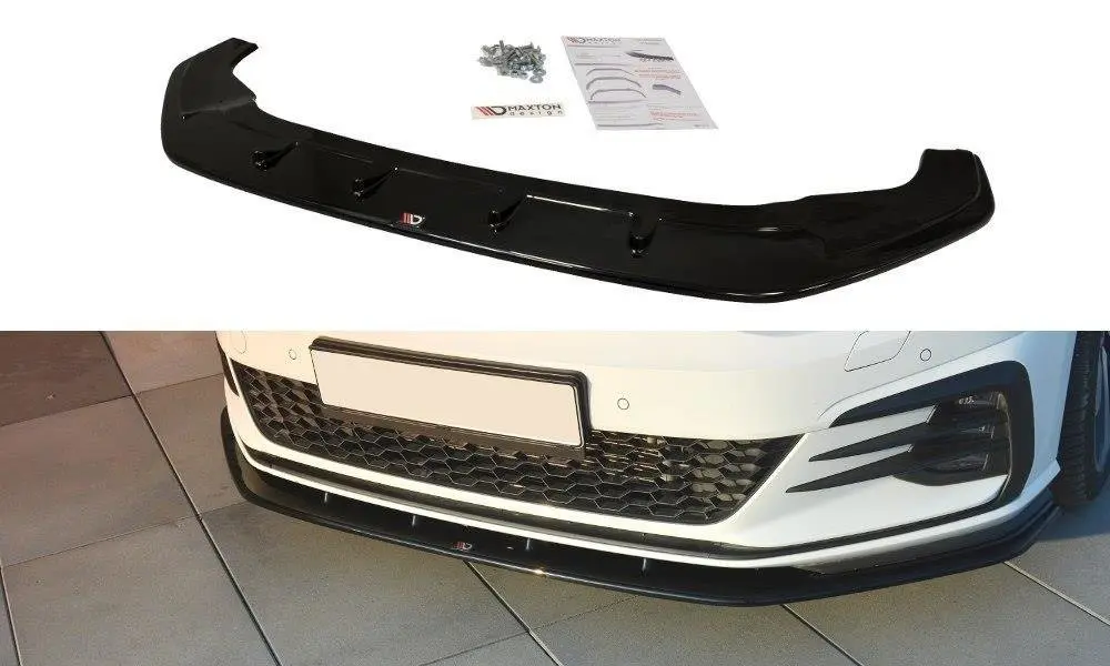 Frontspoiler VW Golf VII GTI Facelift 2017 - 2020 | V.1 Glossy Black Edition – bilde 2