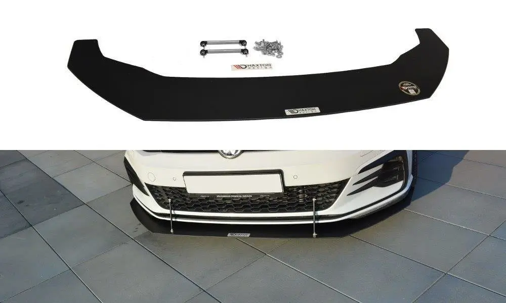 Frontspoiler VW Golf VII GTI Facelift 2017-2020 | V.1 Racing Black Edition – bilde 2