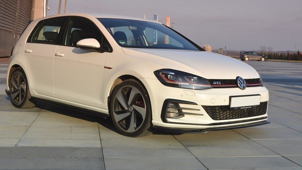 Frontspoiler VW Golf VII GTI Facelift 2017-2020 | V.2 Glossy Black Edition