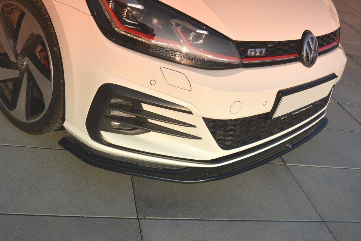 Frontspoiler VW Golf VII GTI Facelift 2017-2020 | V.2 Glossy Black Edition – bilde 3