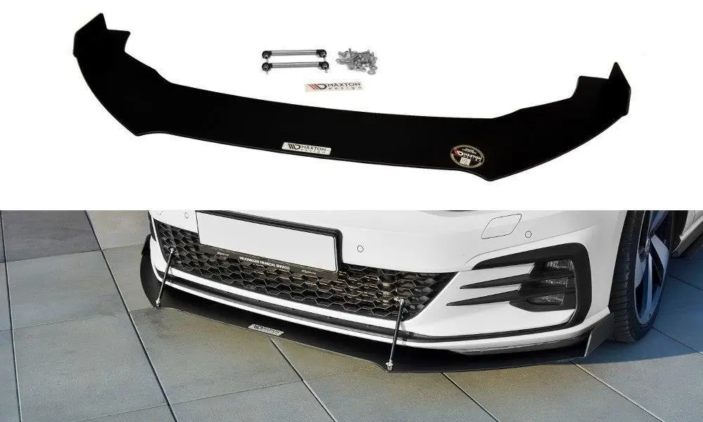 Frontspoiler VW Golf VII GTI Facelift 2017-2020 | V.2 Racing Black Edition