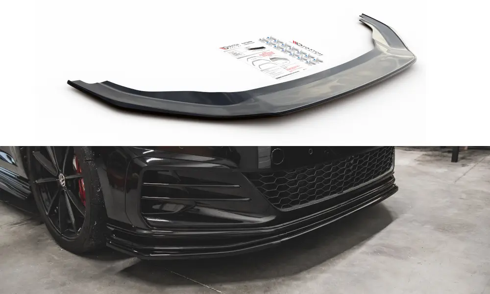 Frontspoiler VW Golf VII GTI TCR 2019 | Glossy Black Edition – bilde 3