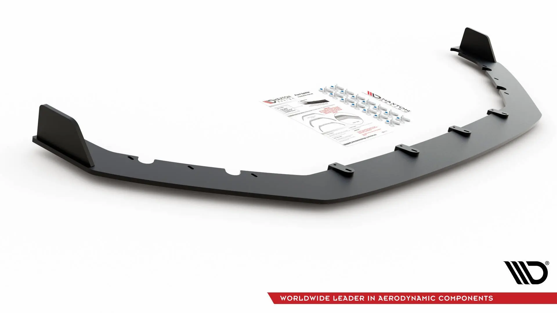 Frontspoiler VW Golf VII GTI TCR 2019 | Racing Durability Black Edition – bilde 8