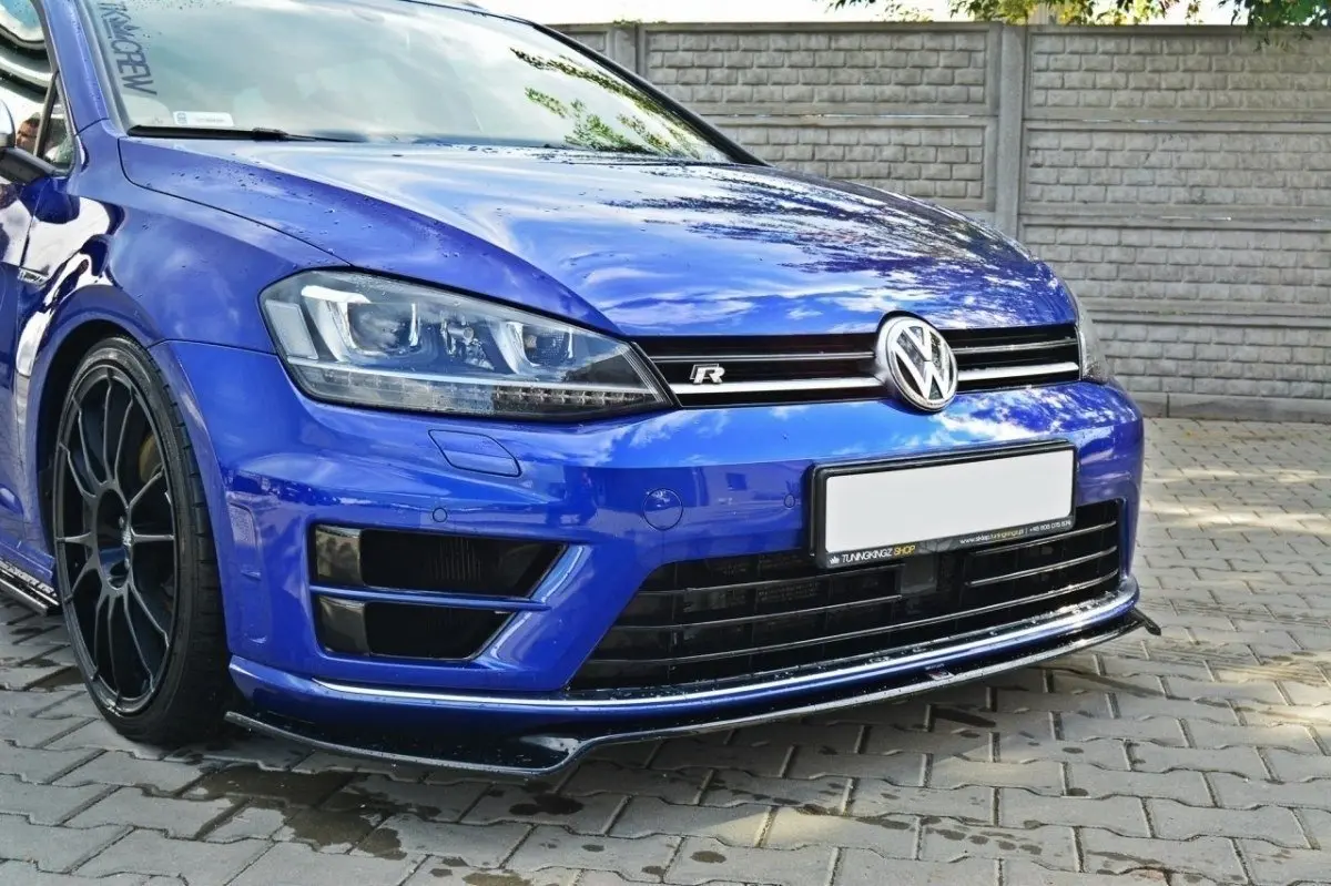 Frontspoiler VW Golf VII R / R-Line 2012-2016 | V.2 Glossy Black Edition