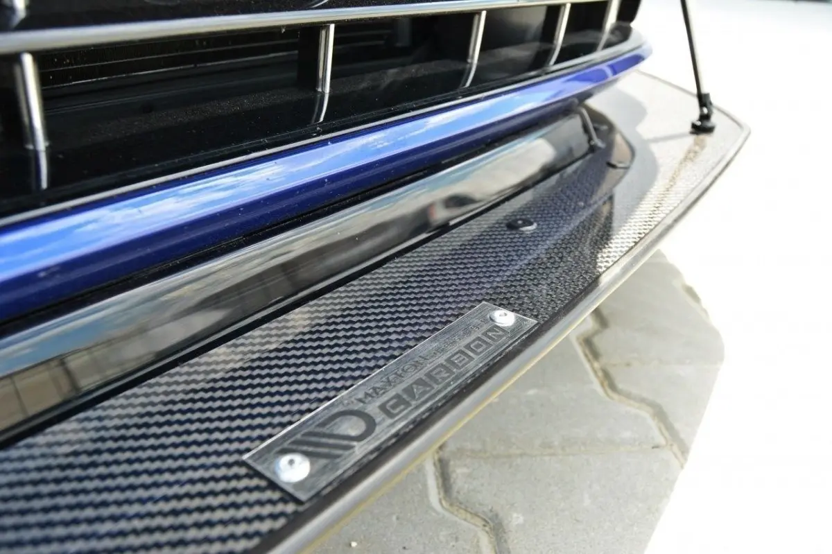 Frontspoiler VW Golf VII R / R-Line Facelift 2017-2020 | Racing Black Edition – bilde 5