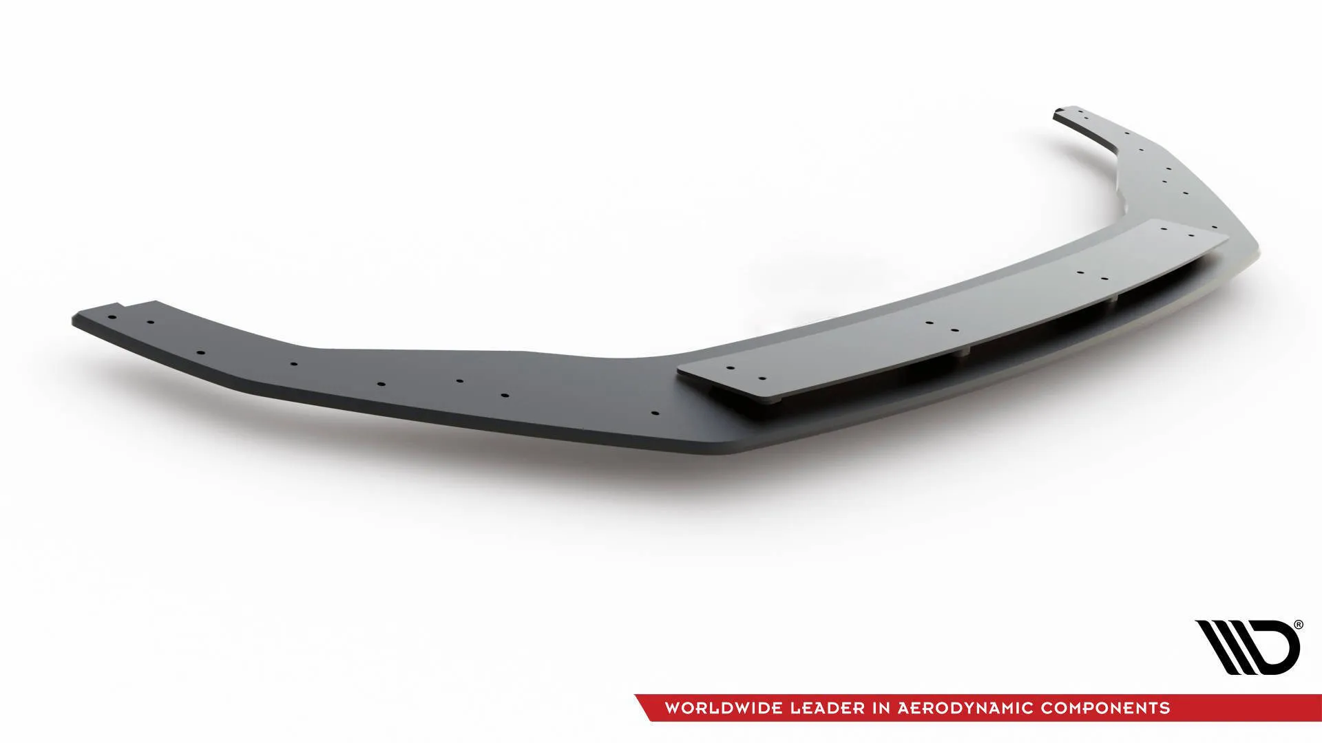 Frontspoiler VW Golf VII R / R-Line Facelift 2017-2020 | Street Pro Black Edition – bilde 4