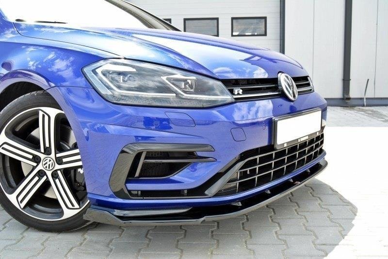 Frontspoiler VW Golf VII R / R-Line Facelift 2017-2020 | V.1 Glossy Black Edition