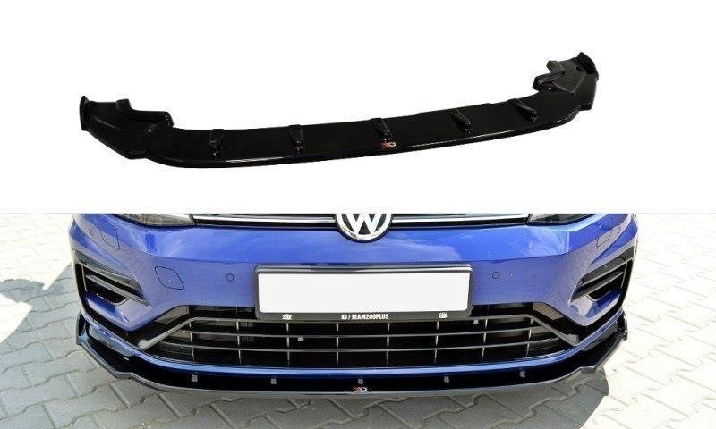 Frontspoiler VW Golf VII R / R-Line Facelift 2017-2020 | V.1 Glossy Black Edition – bilde 2