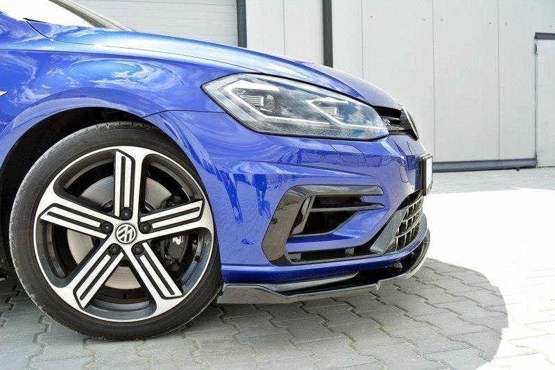 Frontspoiler VW Golf VII R / R-Line Facelift 2017-2020 | V.1 Glossy Black Edition – bilde 3