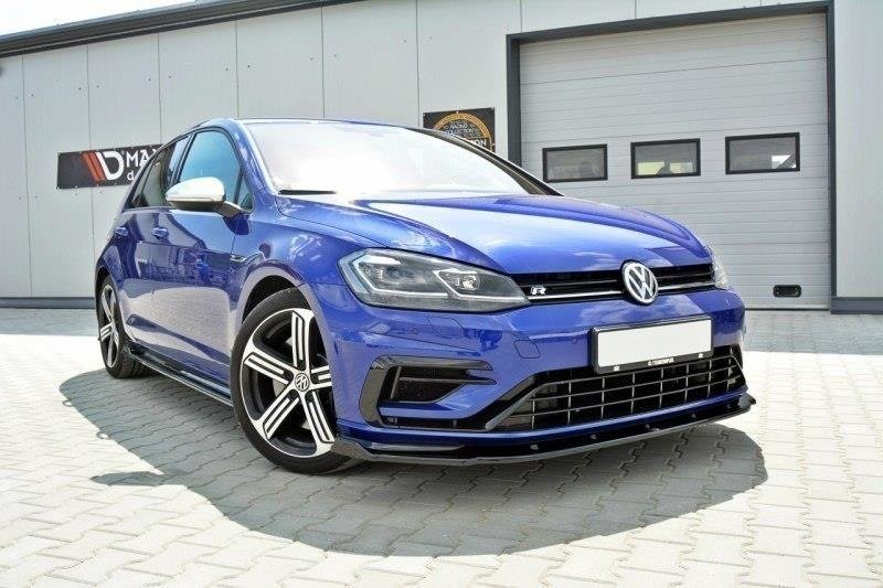 Frontspoiler VW Golf VII R / R-Line Facelift 2017-2020 | V.1 Glossy Black Edition – bilde 5