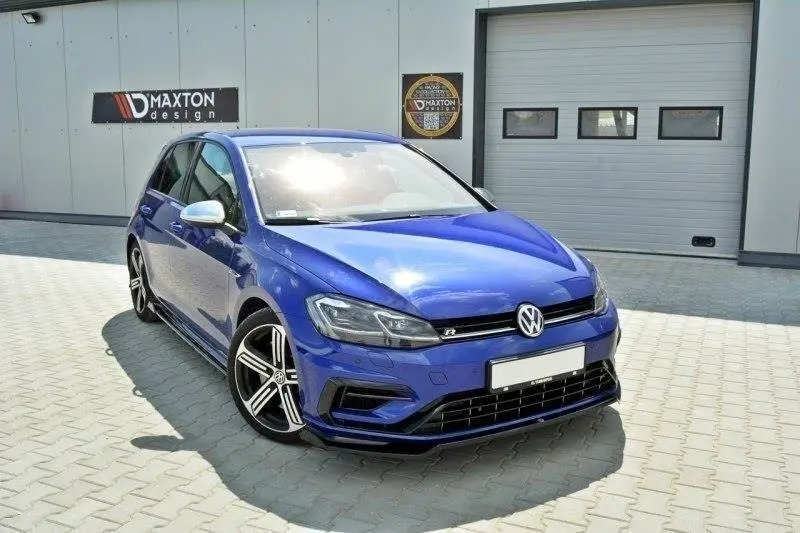 Frontspoiler VW Golf VII R / R-Line Facelift 2017-2020 | V.2 Glossy Black Edition – bilde 5