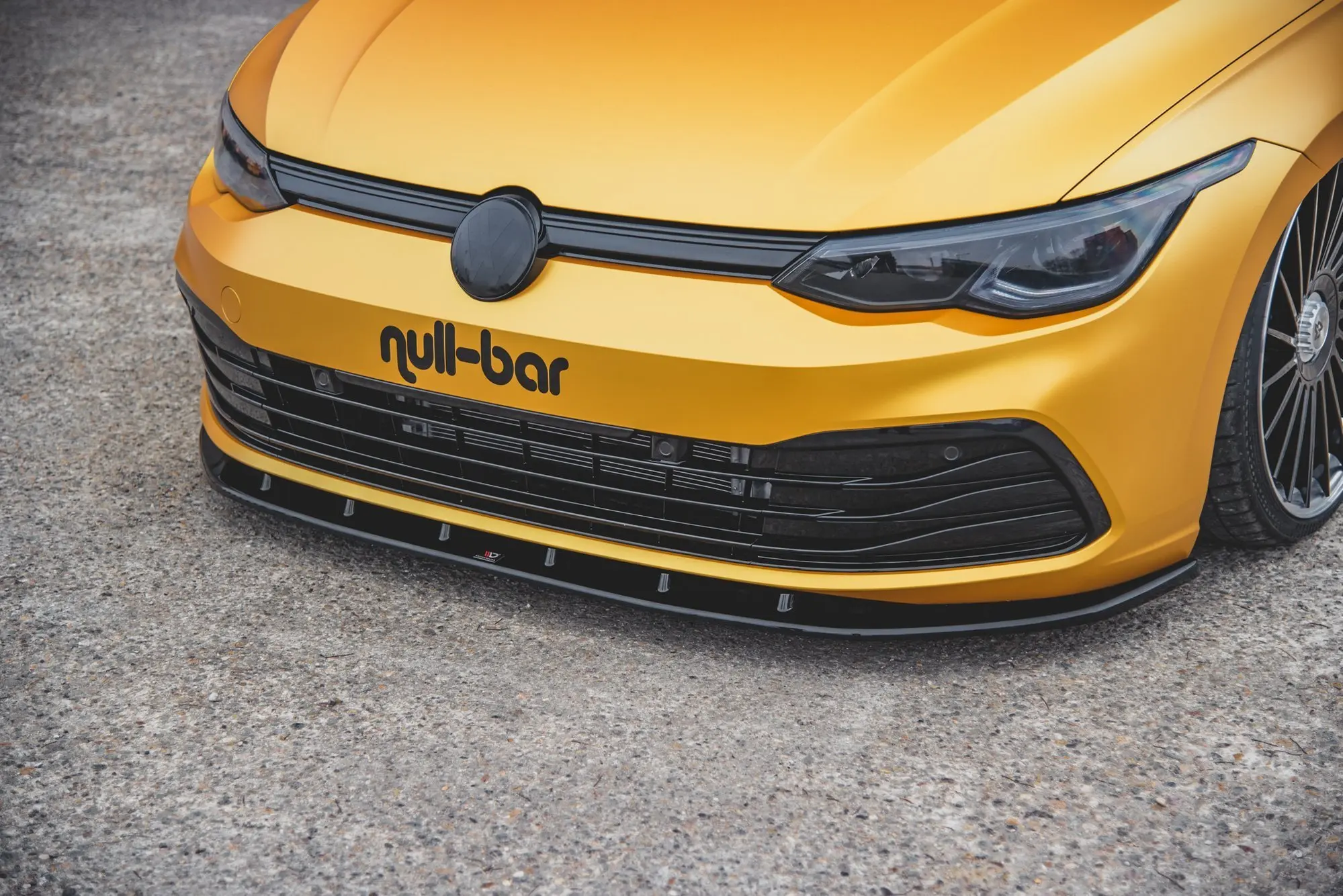 Frontspoiler VW Golf VIII 2019 -> | V.1 Glossy Black Edition