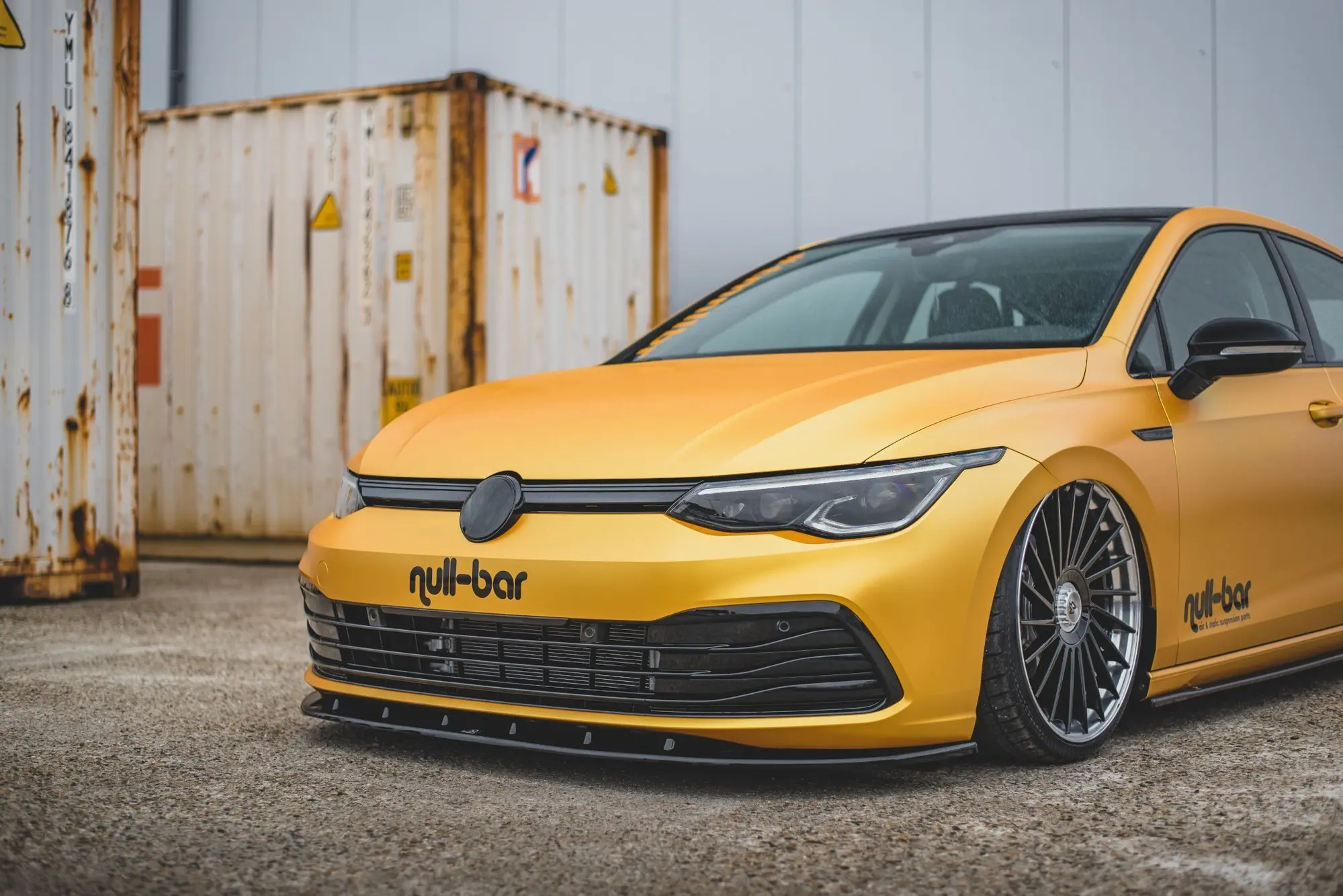 Frontspoiler VW Golf VIII 2019 -> | V.1 Glossy Black Edition – bilde 4