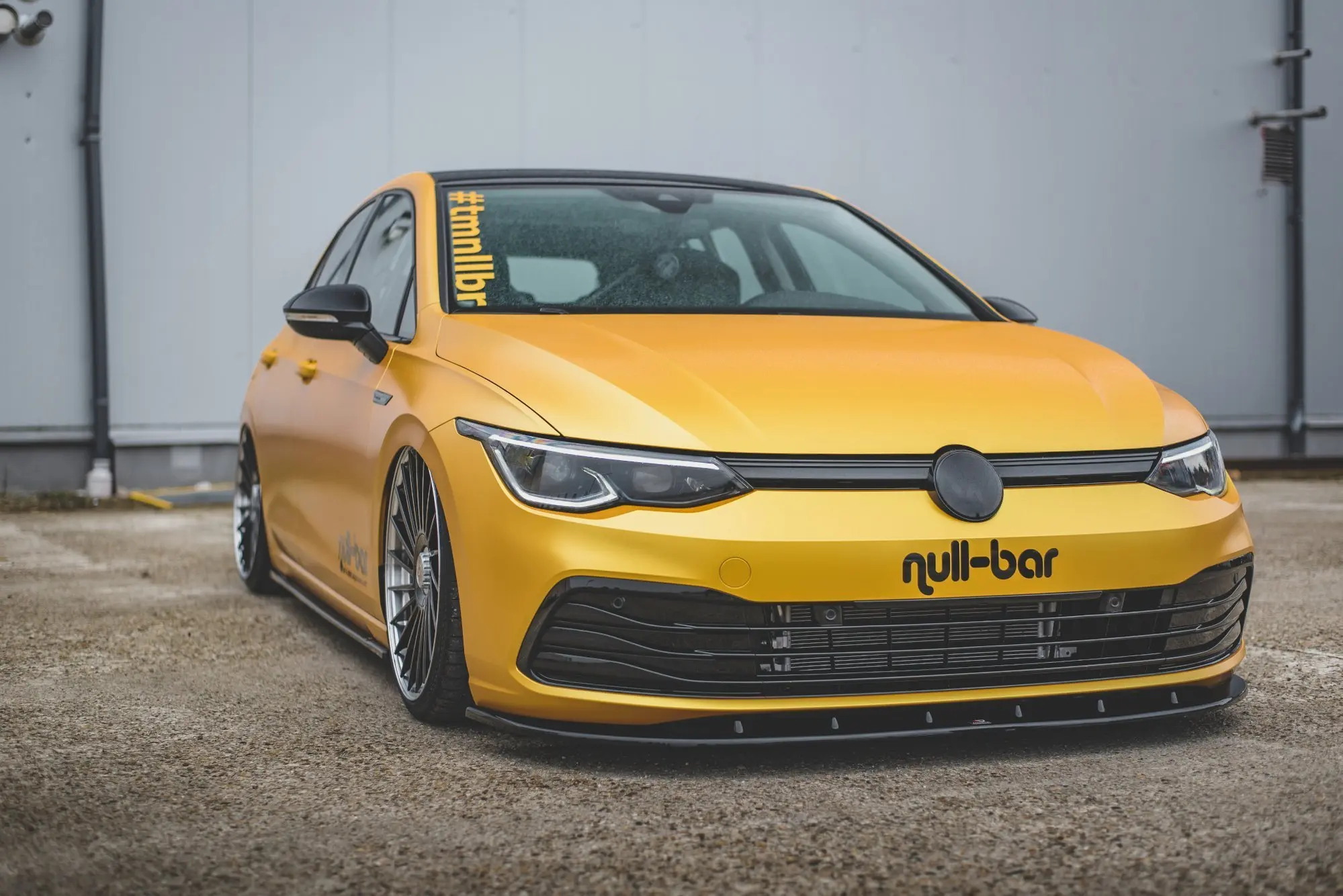 Frontspoiler VW Golf VIII 2019 -> | V.1 Glossy Black Edition – bilde 5