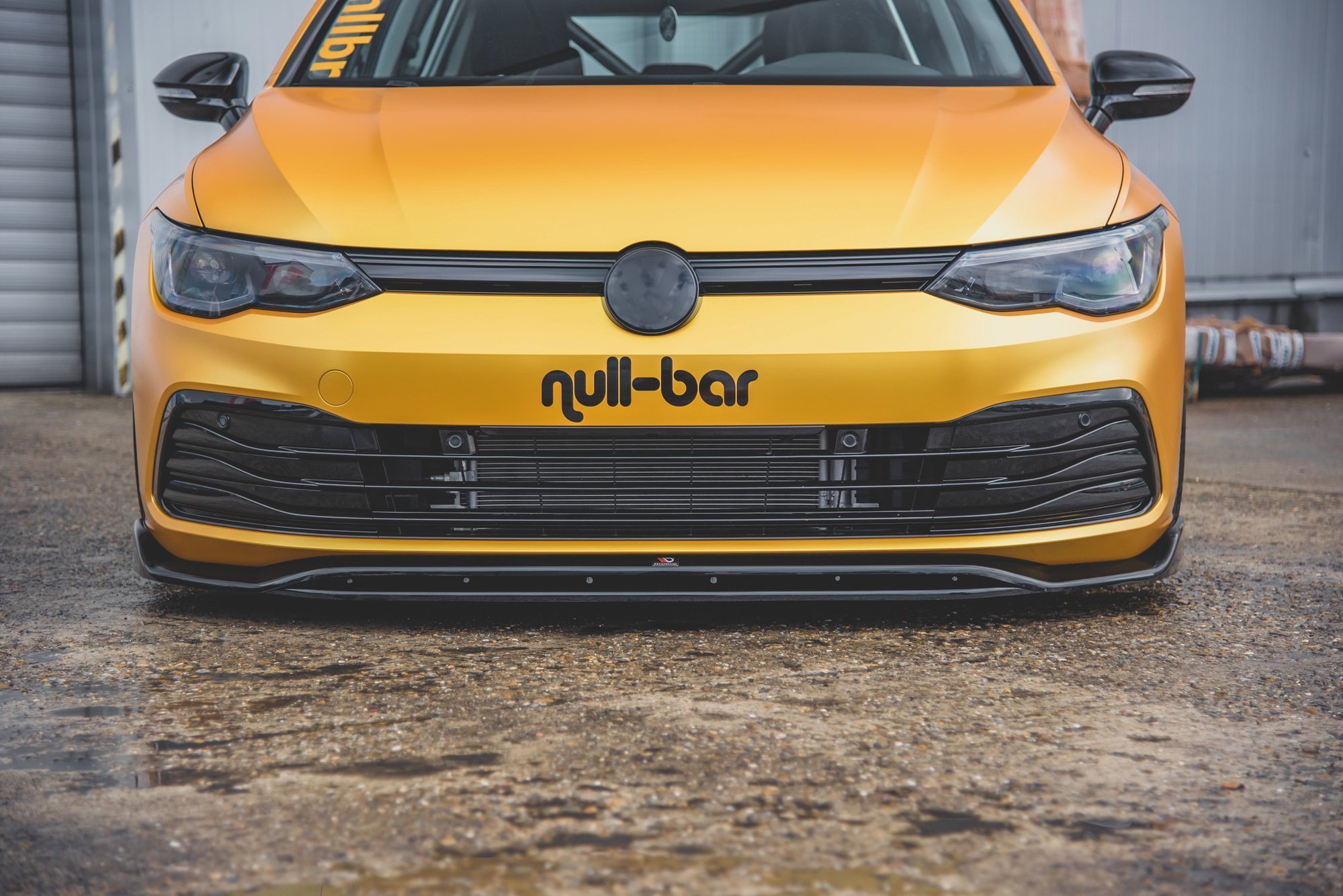 Frontspoiler VW Golf VIII 2019 -> | V.2 Glossy Black Edition – bilde 4