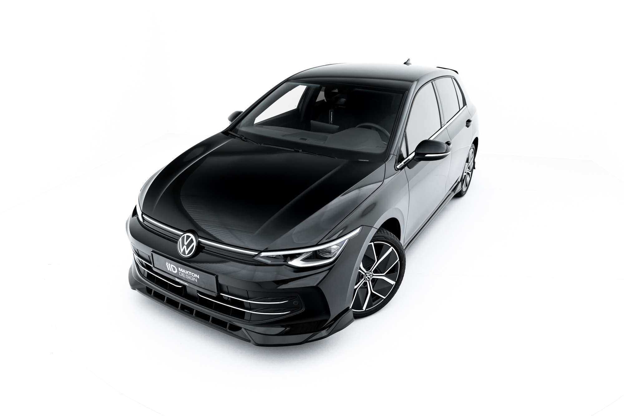 Frontspoiler VW Golf VIII Facelift 2024 -> | Sport Glossy Black Edition V1 – bilde 3