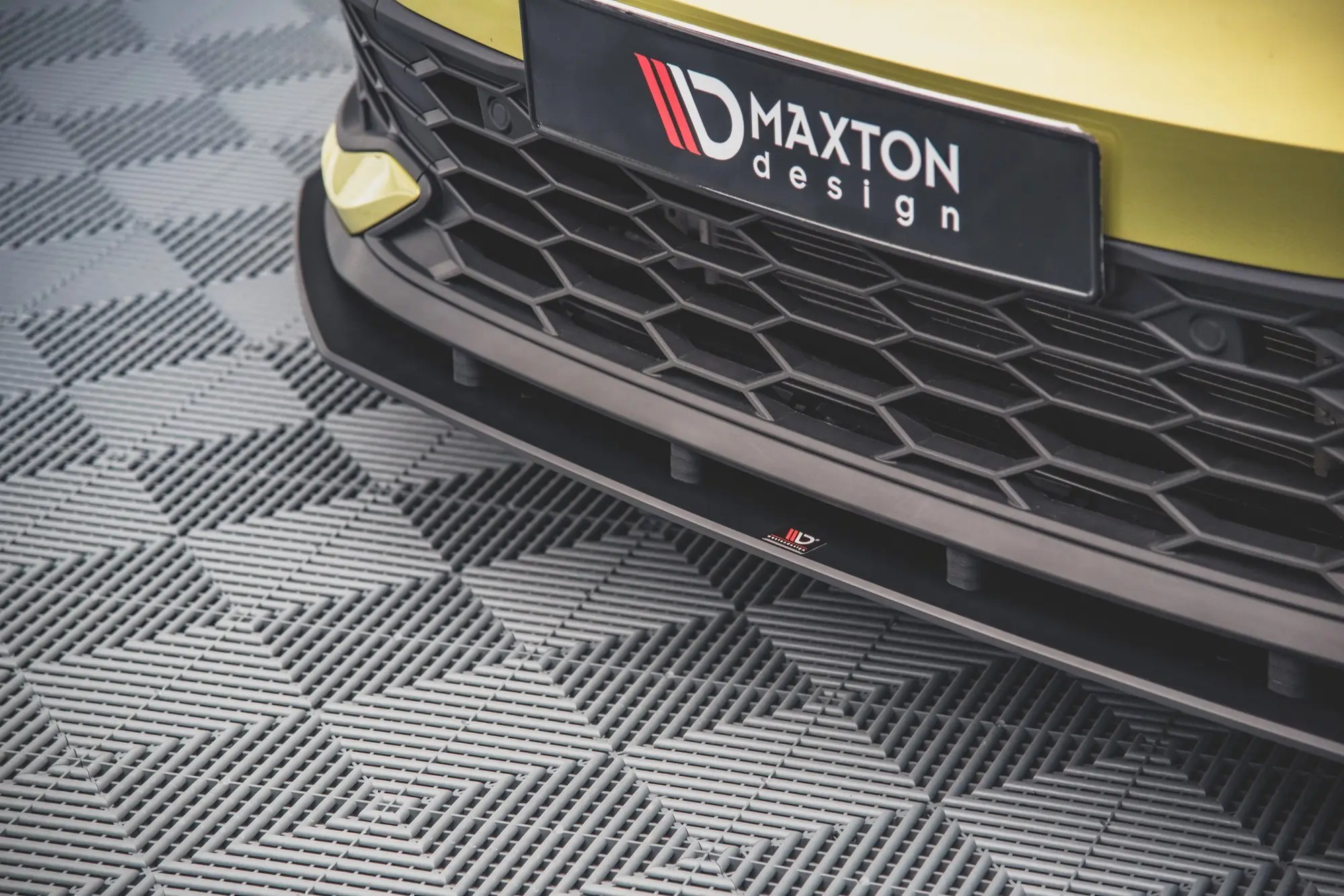 Frontspoiler VW Golf VIII GTI Clubsport 2020-> | Street Pro Black Edition