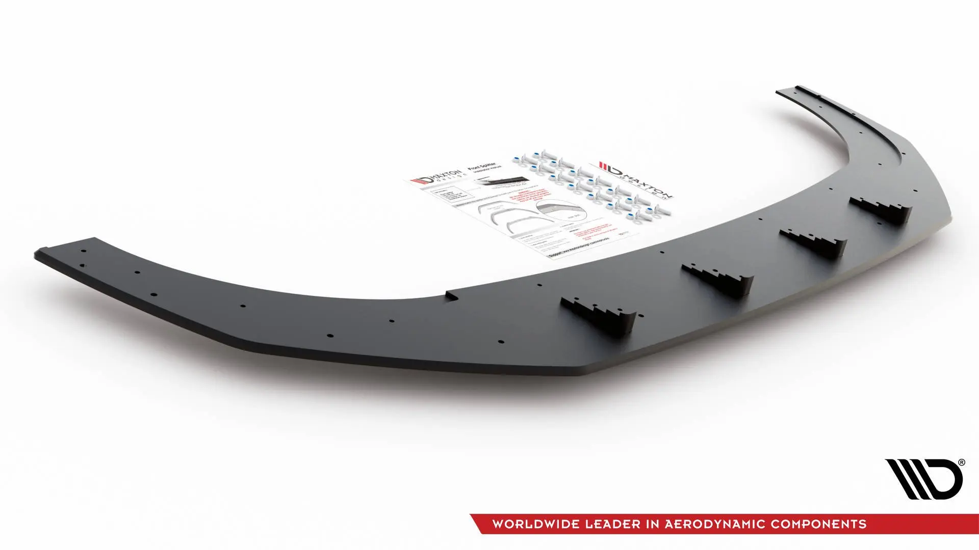 Frontspoiler VW Golf VIII GTI Clubsport 2020-> | Street Pro Black Edition – bilde 5