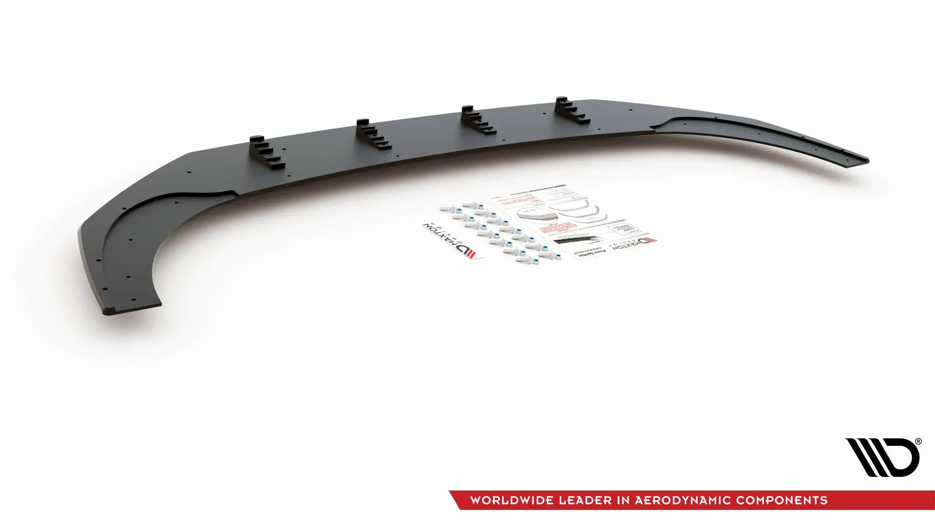 Frontspoiler VW Golf VIII GTI Clubsport 2020-> | Street Pro Black Edition – bilde 6