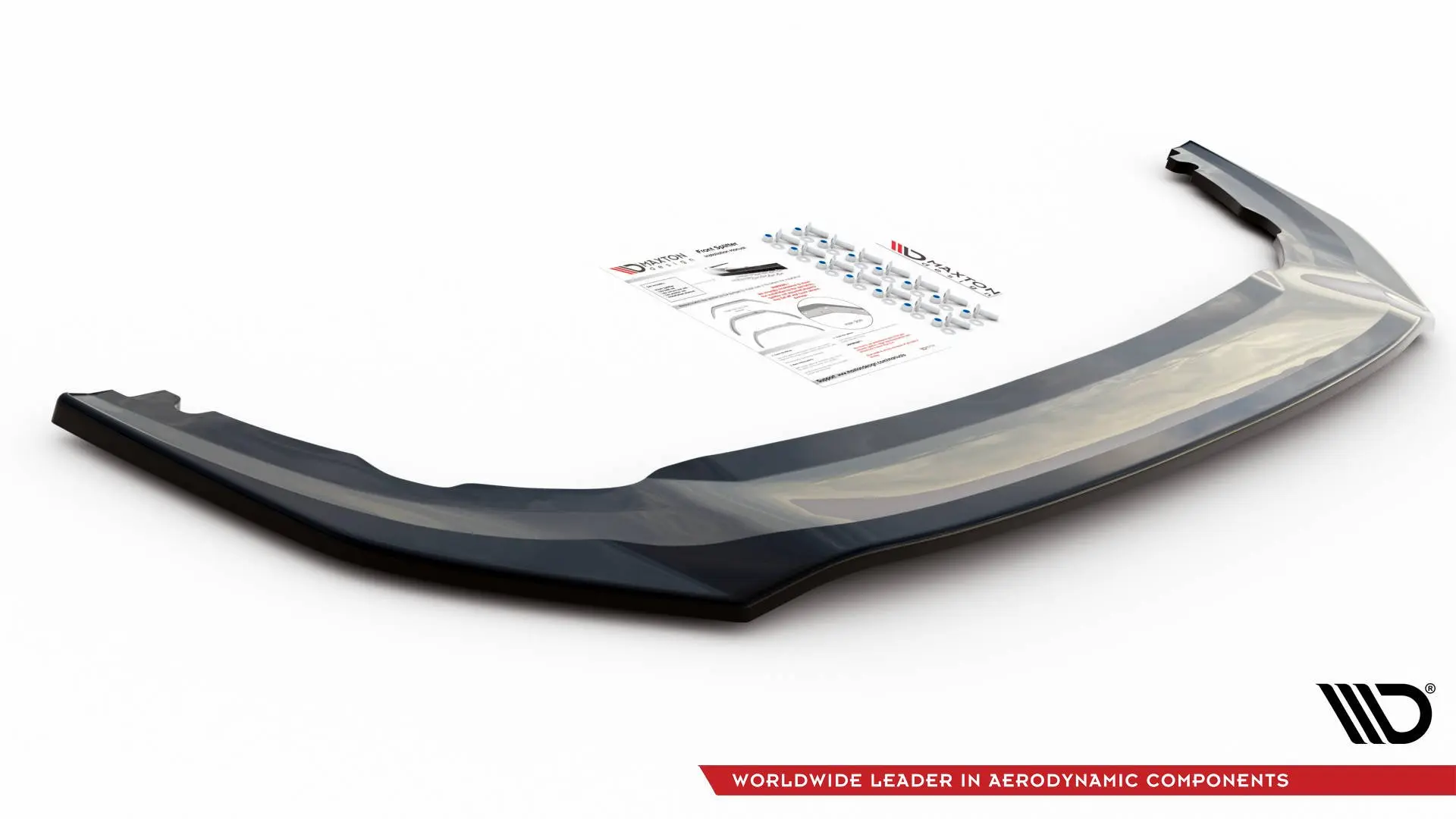 Frontspoiler VW Golf VIII GTI Clubsport 2020-> | V.3 Glossy Black Edition – bilde 4