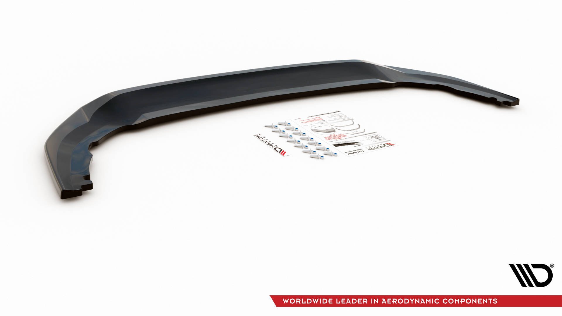 Frontspoiler VW Golf VIII GTI Clubsport 2020-> | V.3 Glossy Black Edition – bilde 5