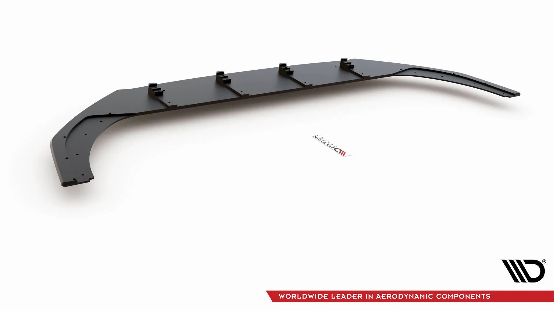 Frontspoiler VW Golf VIII GTI / R-Line 2020-> | Street Pro Black Edition – bilde 5