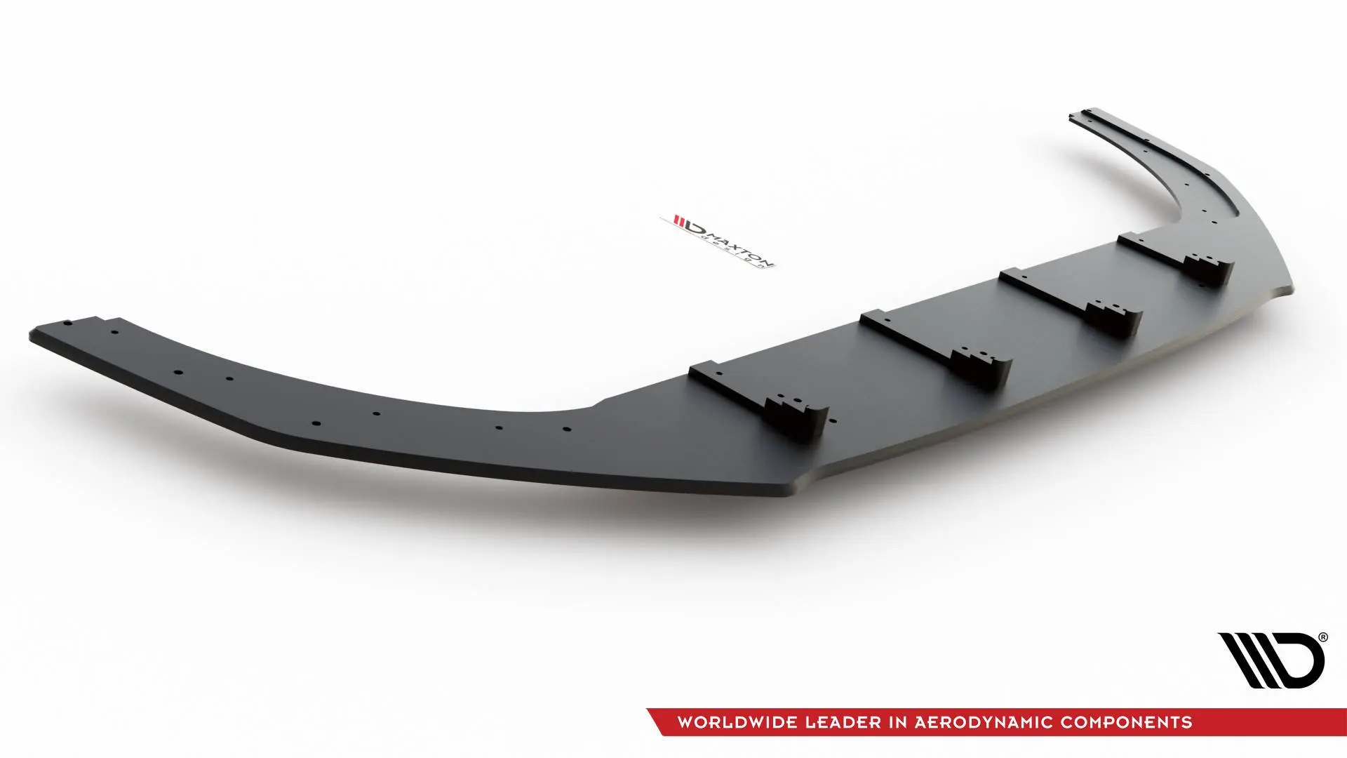 Frontspoiler VW Golf VIII GTI / R-Line 2020-> | Street Pro Black Edition – bilde 6