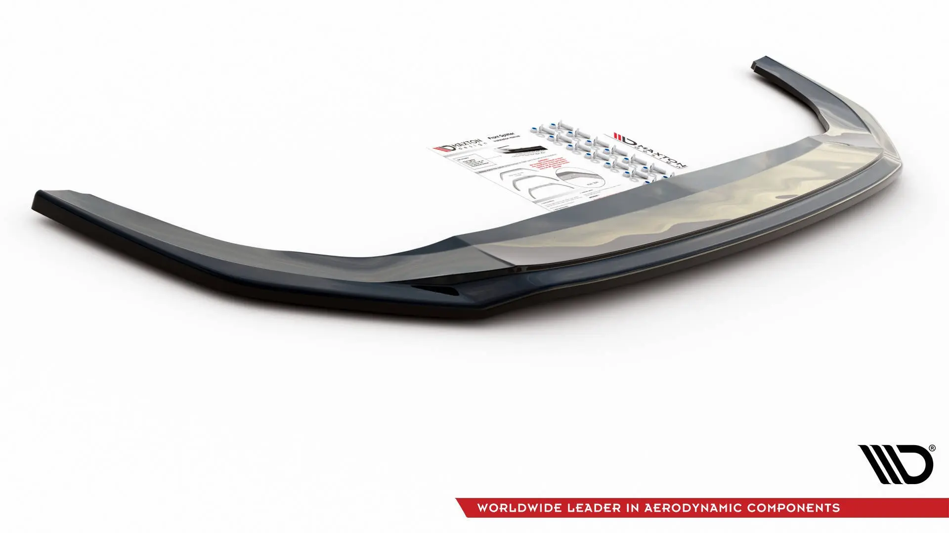 Frontspoiler VW Golf VIII GTI / R-Line 2020-> | V.4 Glossy Black Edition – bilde 7