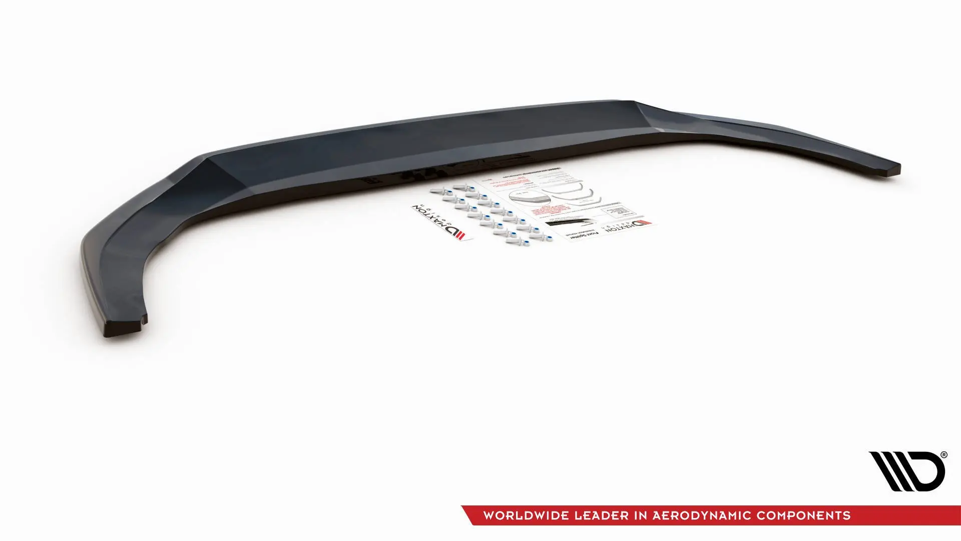 Frontspoiler VW Golf VIII GTI / R-Line 2020-> | V.4 Glossy Black Edition – bilde 8