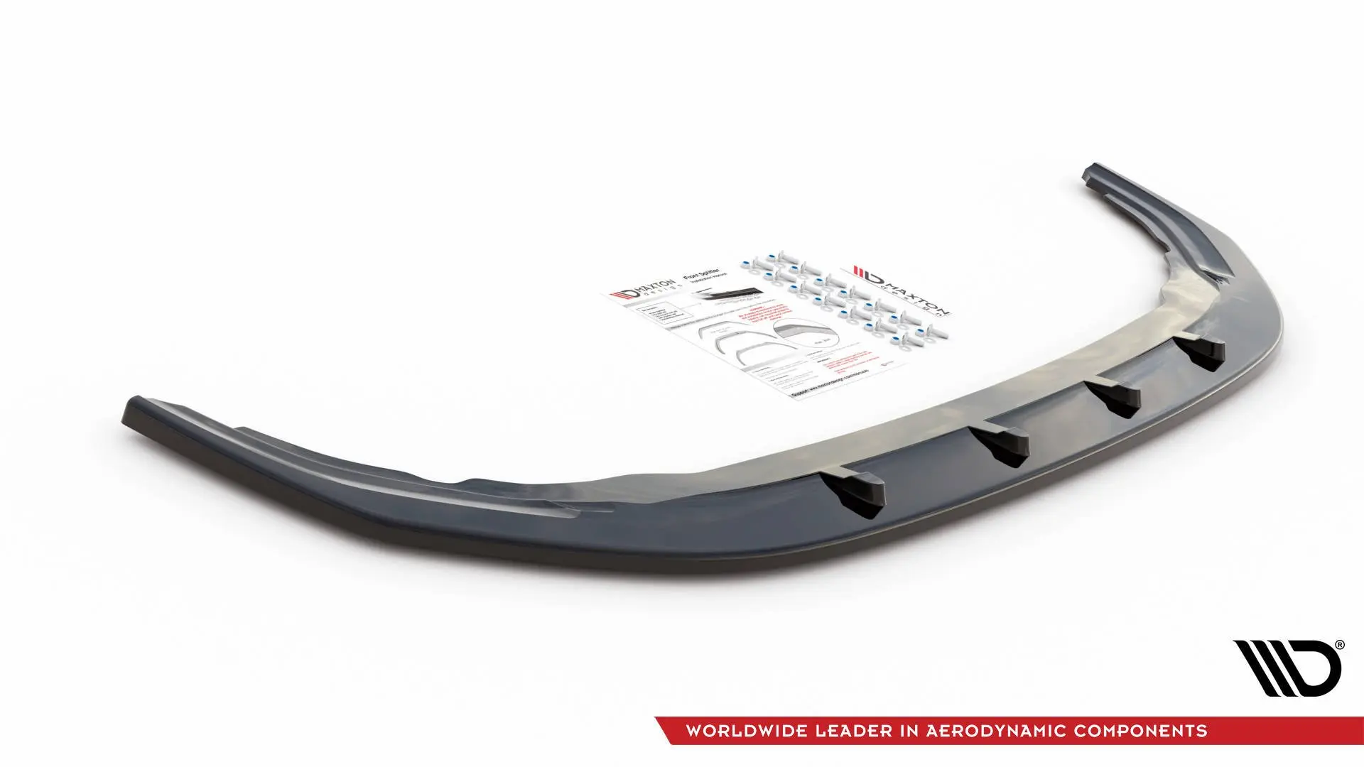 Frontspoiler VW Golf VIII R 2020-> | V.1 Glossy Black Edition – bilde 6