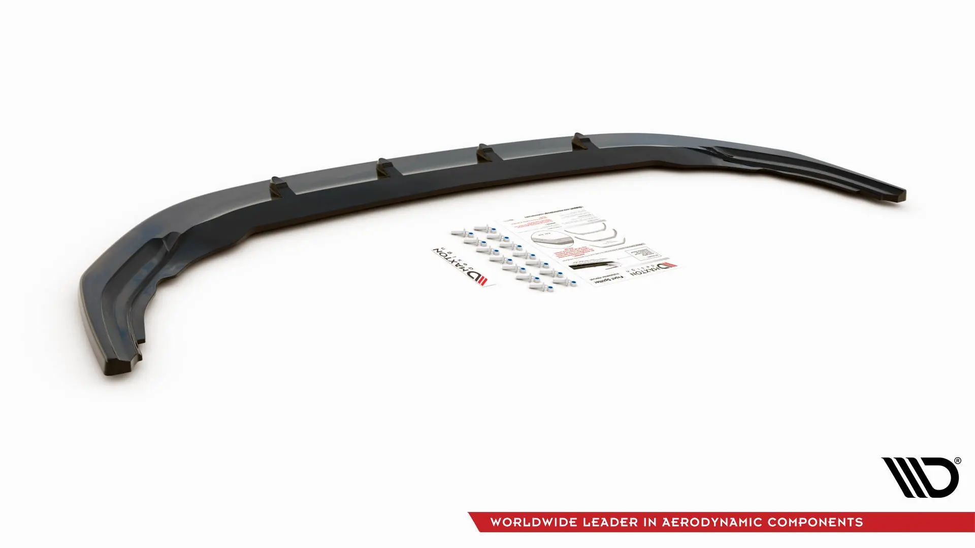 Frontspoiler VW Golf VIII R 2020-> | V.1 Glossy Black Edition – bilde 7