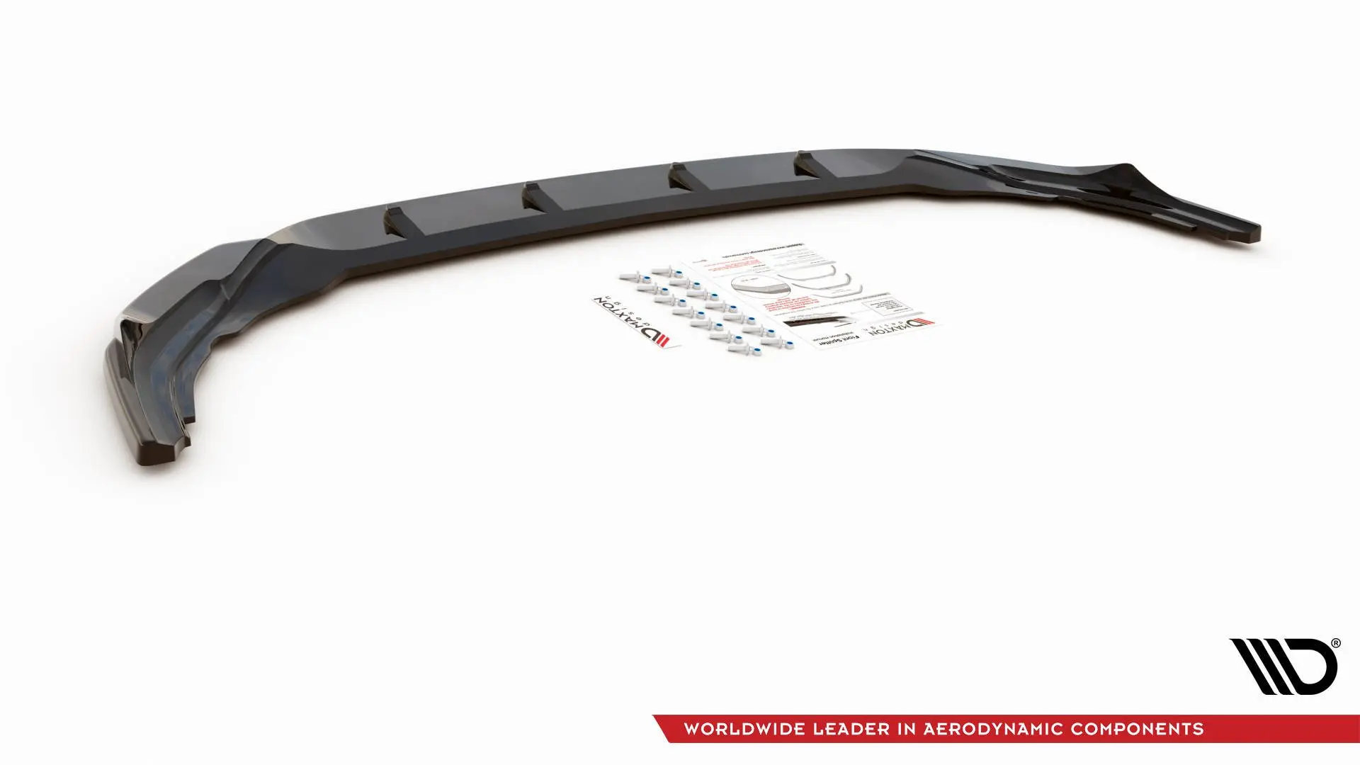 Frontspoiler VW Golf VIII R 2020-> | V.4 Glossy Black Edition – bilde 6