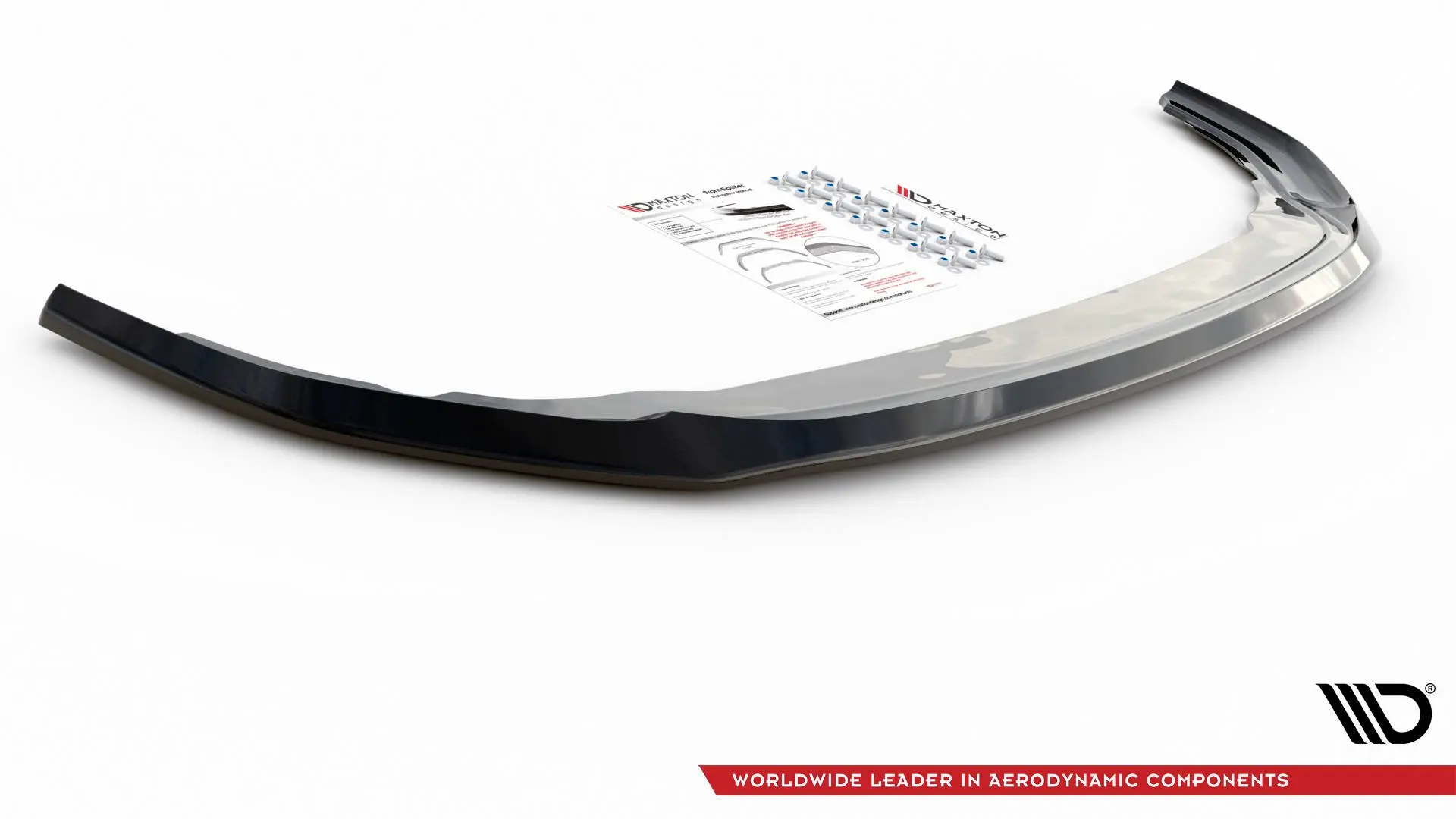 Frontspoiler VW Golf VIII R 2020-> | V.5 Glossy Black Edition – bilde 5