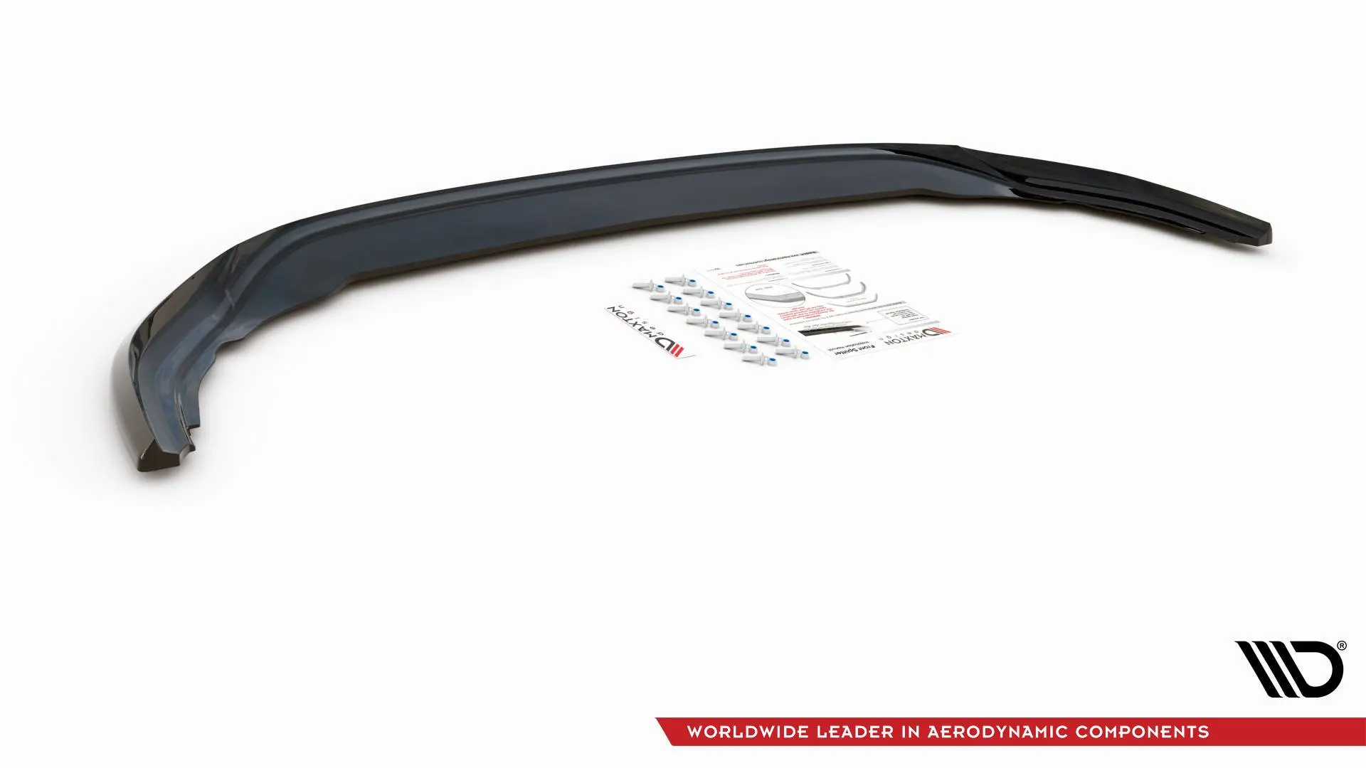 Frontspoiler VW Golf VIII R 2020-> | V.5 Glossy Black Edition – bilde 6