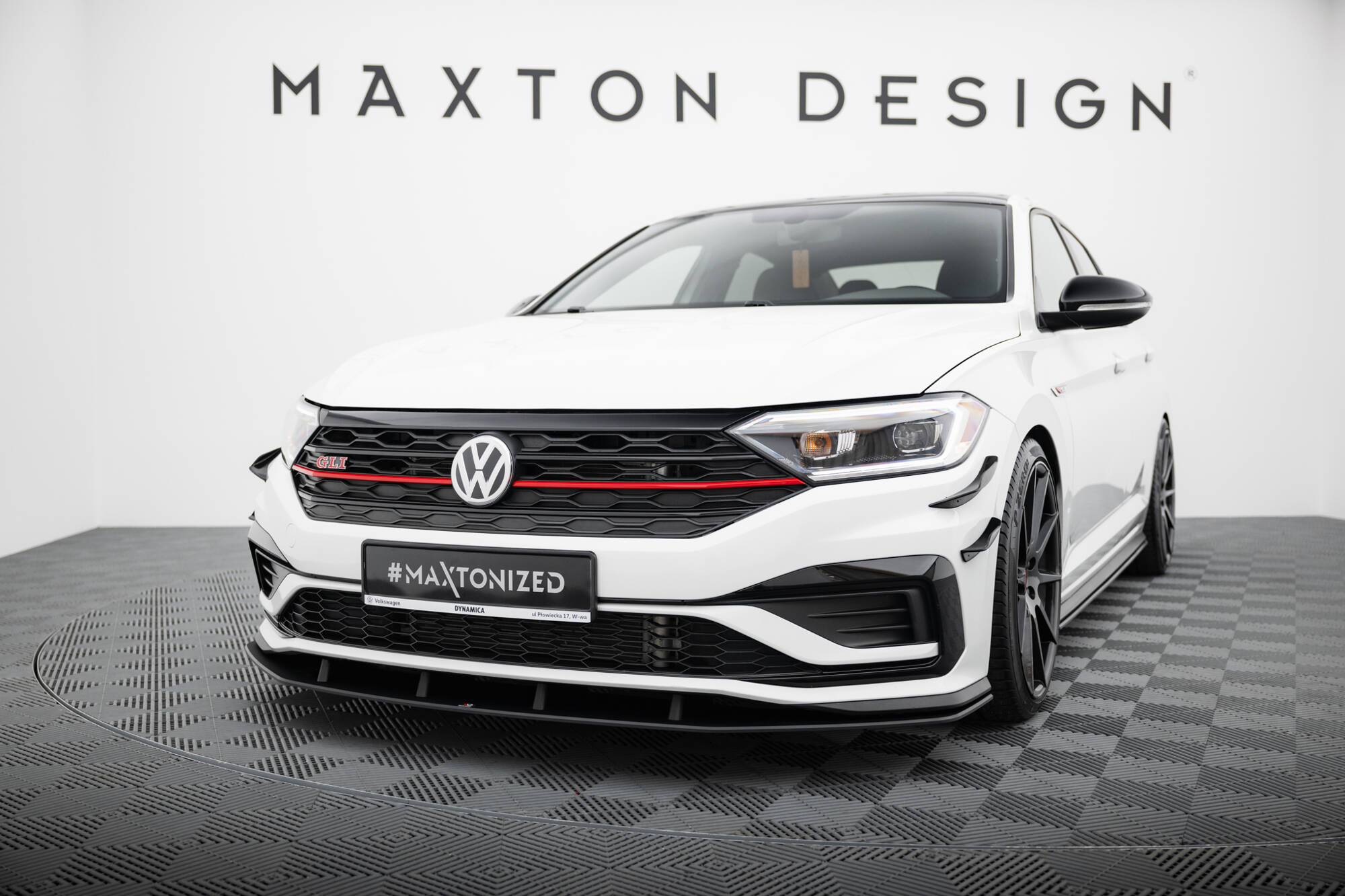 Frontspoiler VW Jetta GLI VII 2019 - 2021 | Sport Glossy Black Edition