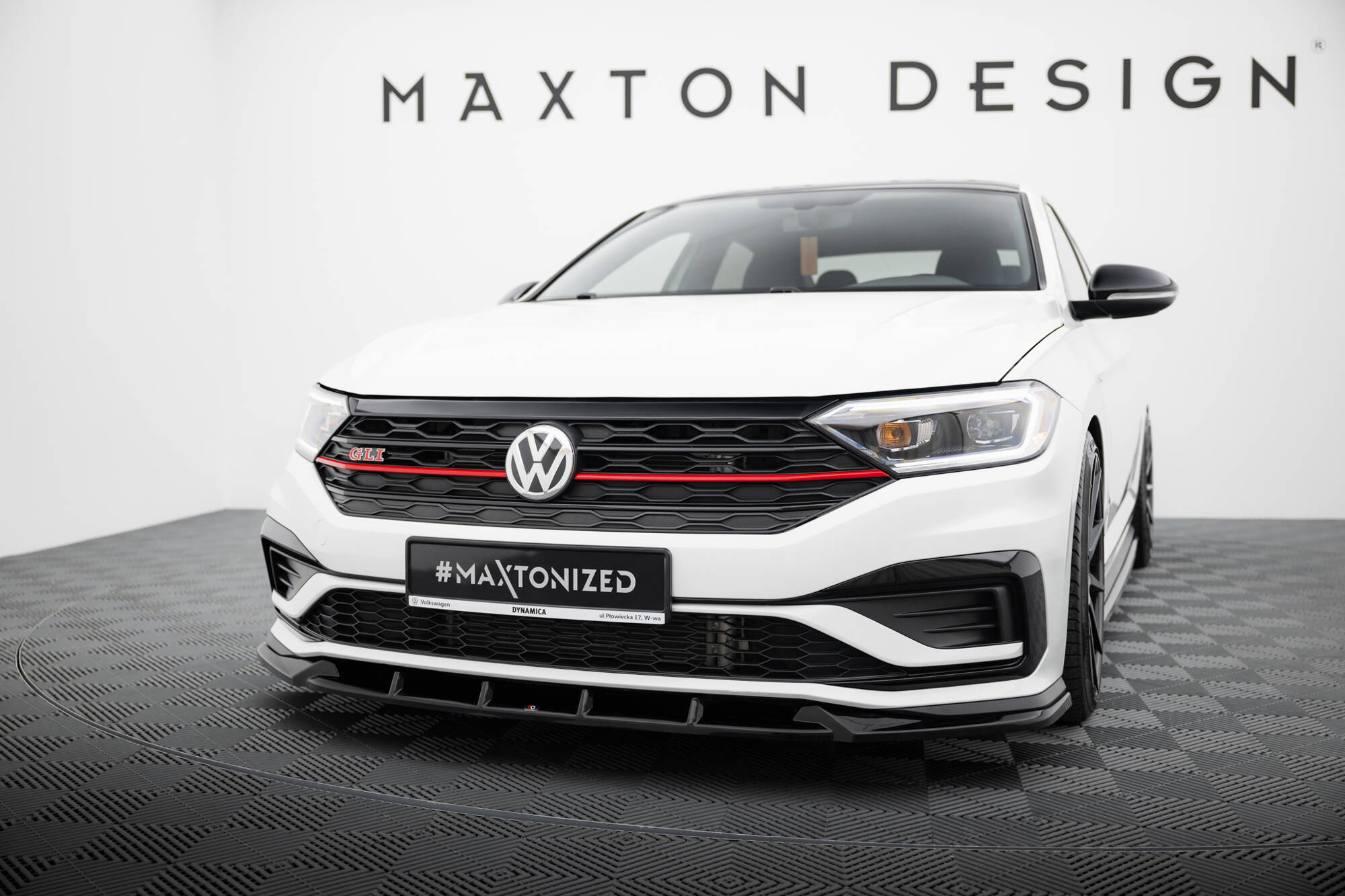 Frontspoiler VW Jetta GLI VII 2019 - 2021 | Sport Glossy Black Edition V1