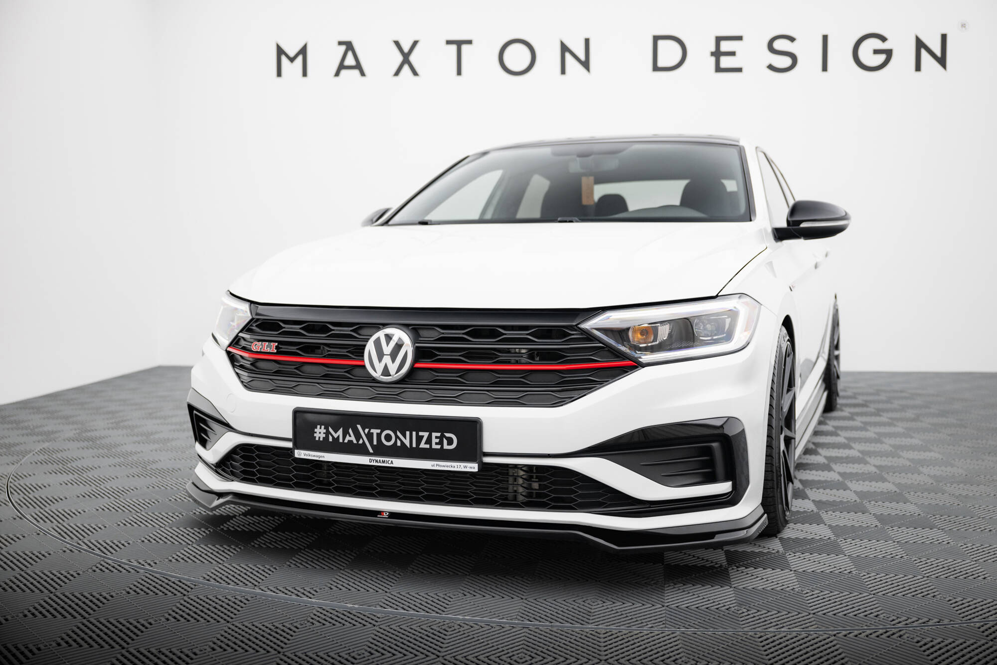 Frontspoiler VW Jetta GLI VII 2019 - 2021 | Sport Glossy Black Edition V2