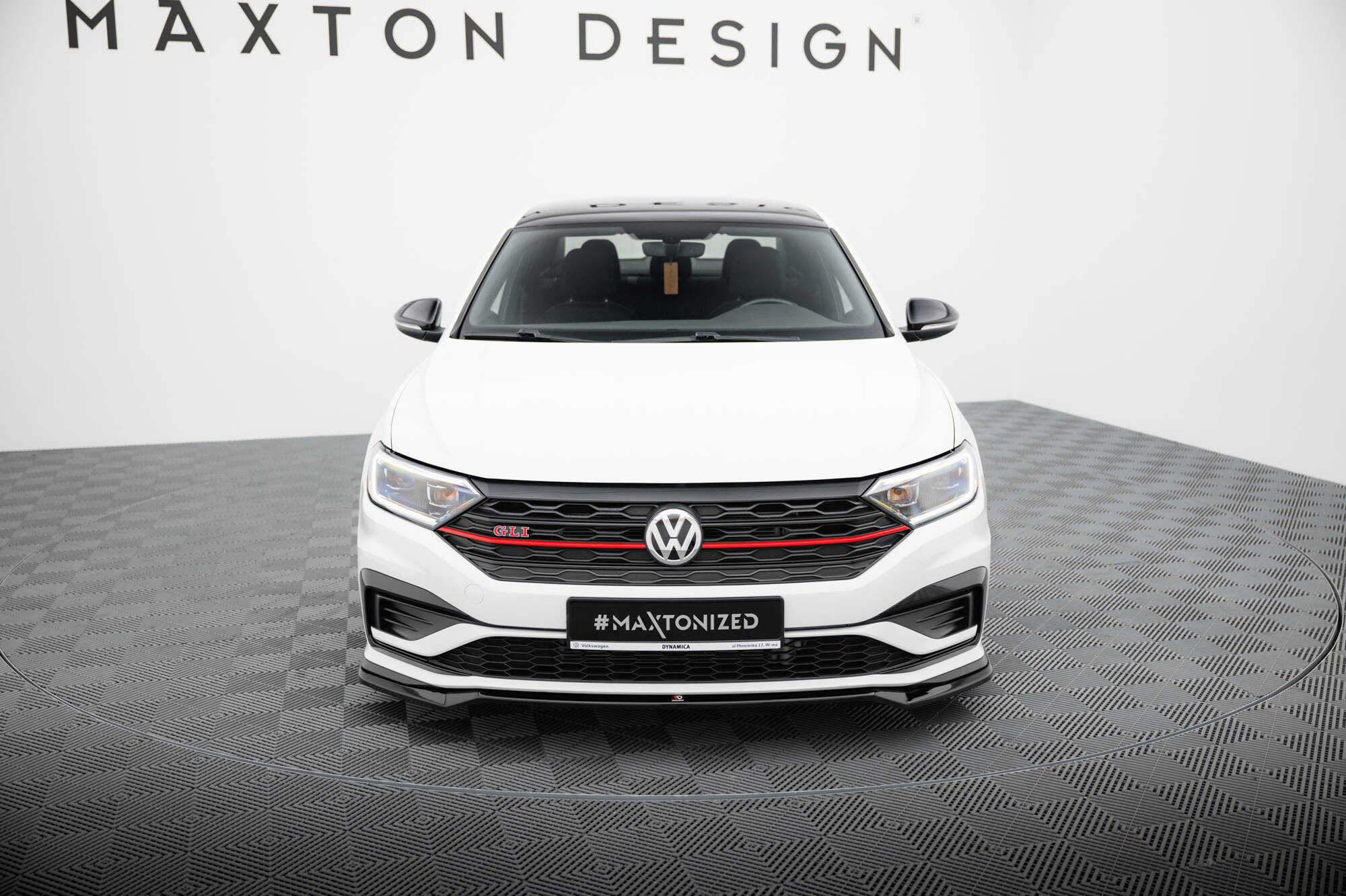 Frontspoiler VW Jetta GLI VII 2019 - 2021 | Sport Glossy Black Edition V2 – bilde 2