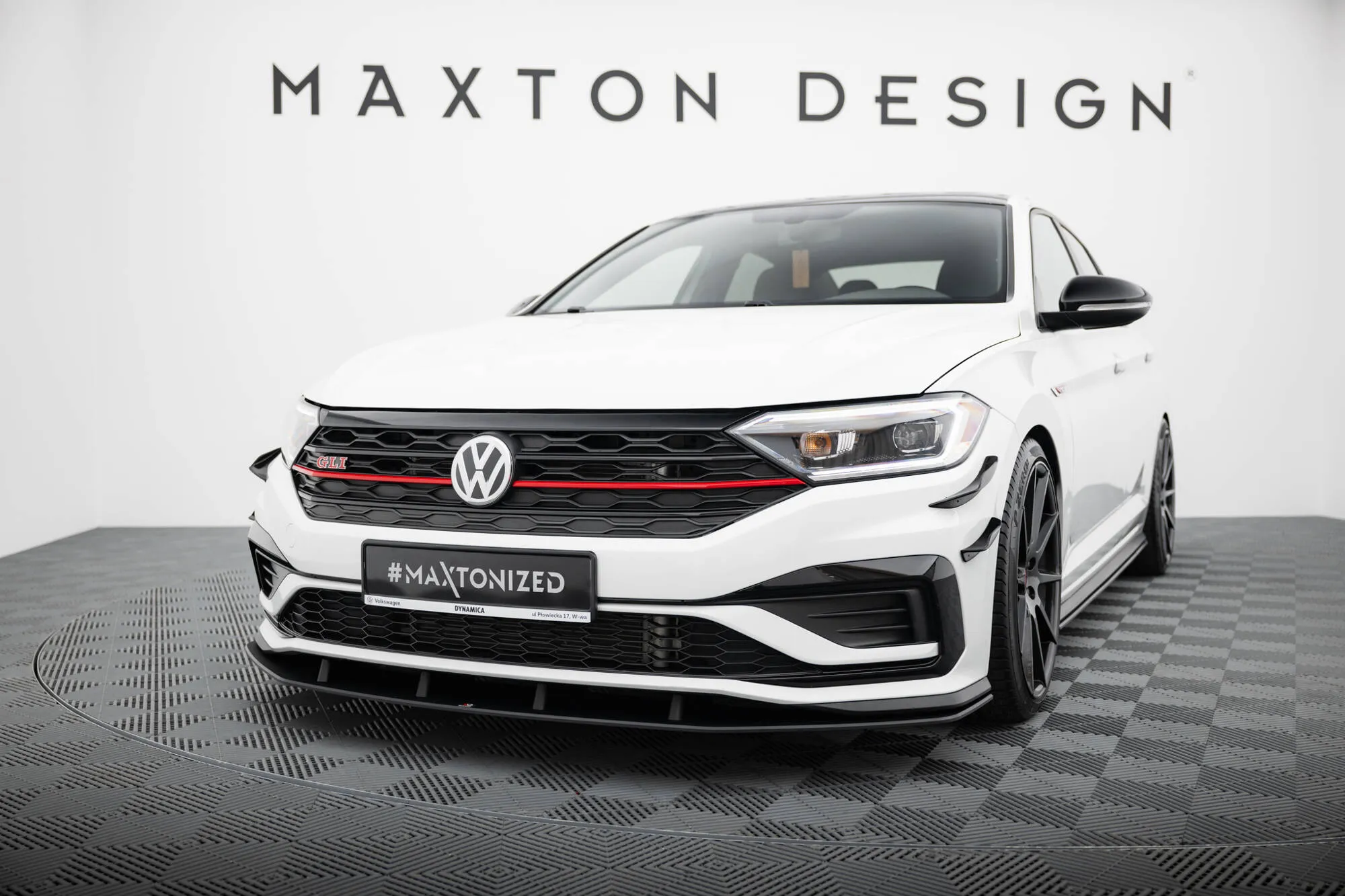 Frontspoiler VW Jetta Gli VII 2019 - 2021 | Street Pro Black Edition