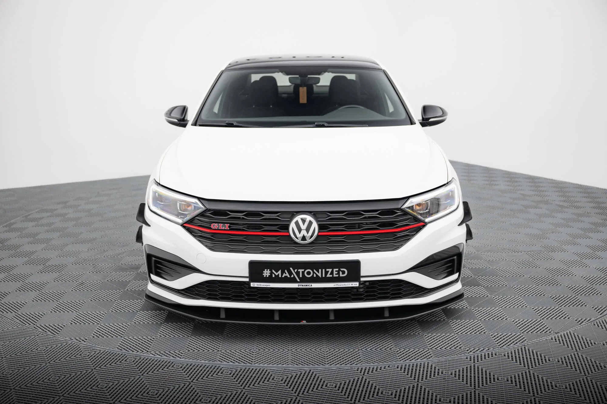 Frontspoiler VW Jetta Gli VII 2019 - 2021 | Street Pro Black Edition – bilde 2