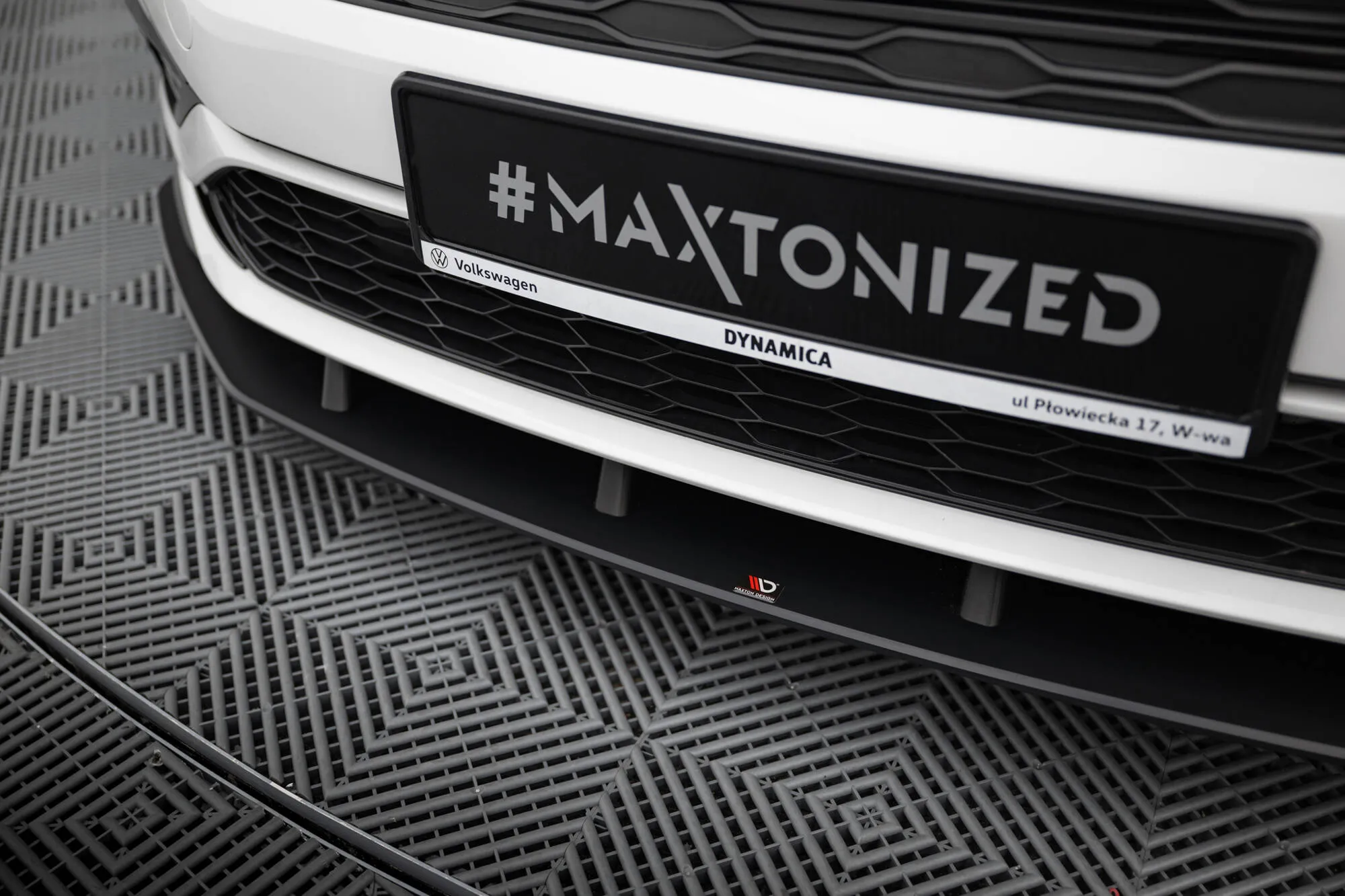 Frontspoiler VW Jetta Gli VII 2019 - 2021 | Street Pro Black Edition – bilde 3