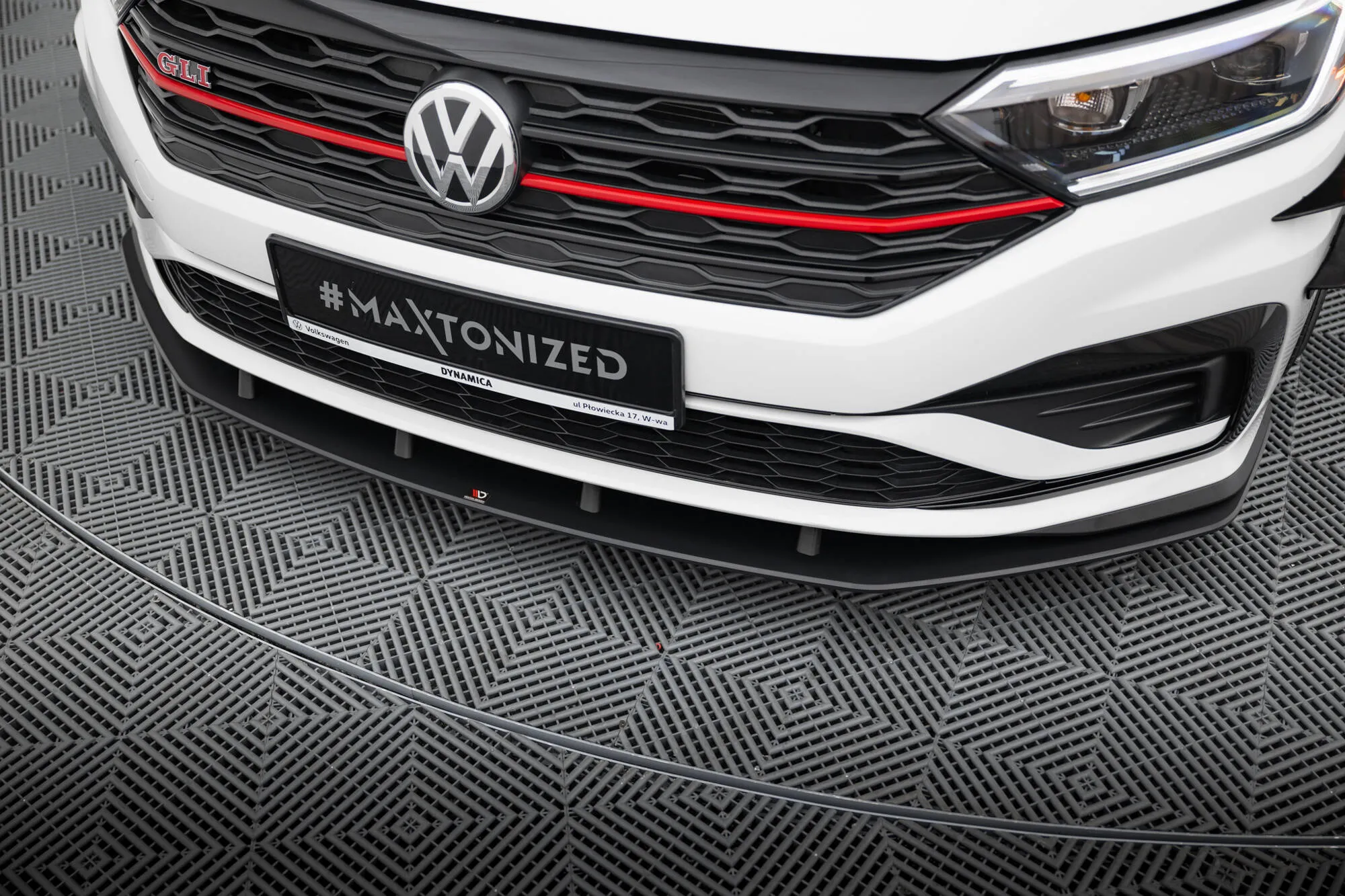 Frontspoiler VW Jetta Gli VII 2019 - 2021 | Street Pro Black Edition – bilde 4