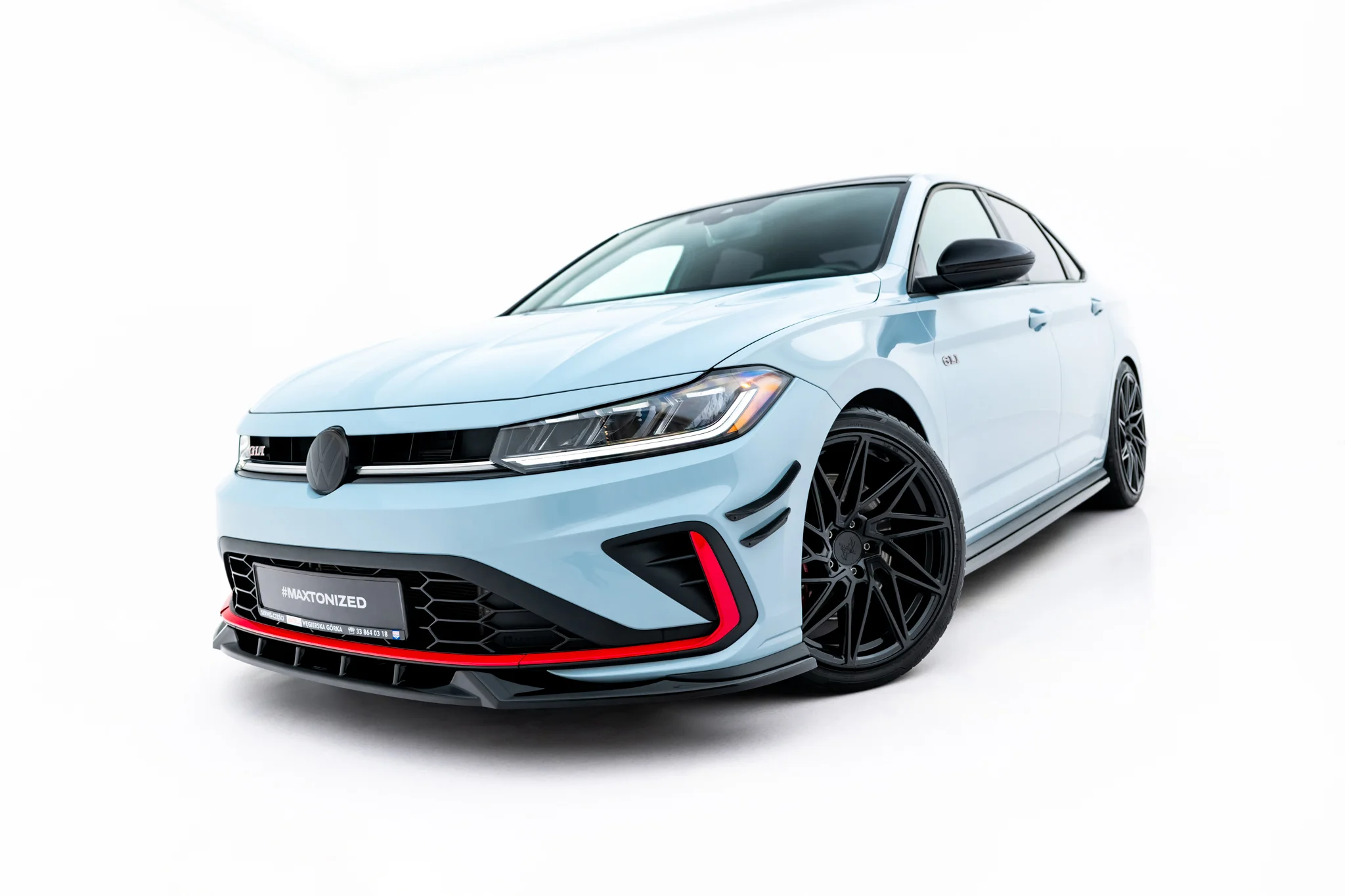 Frontspoiler VW Jetta GLI VII Facelift II 2024 -> | Sport Glossy Black Edition