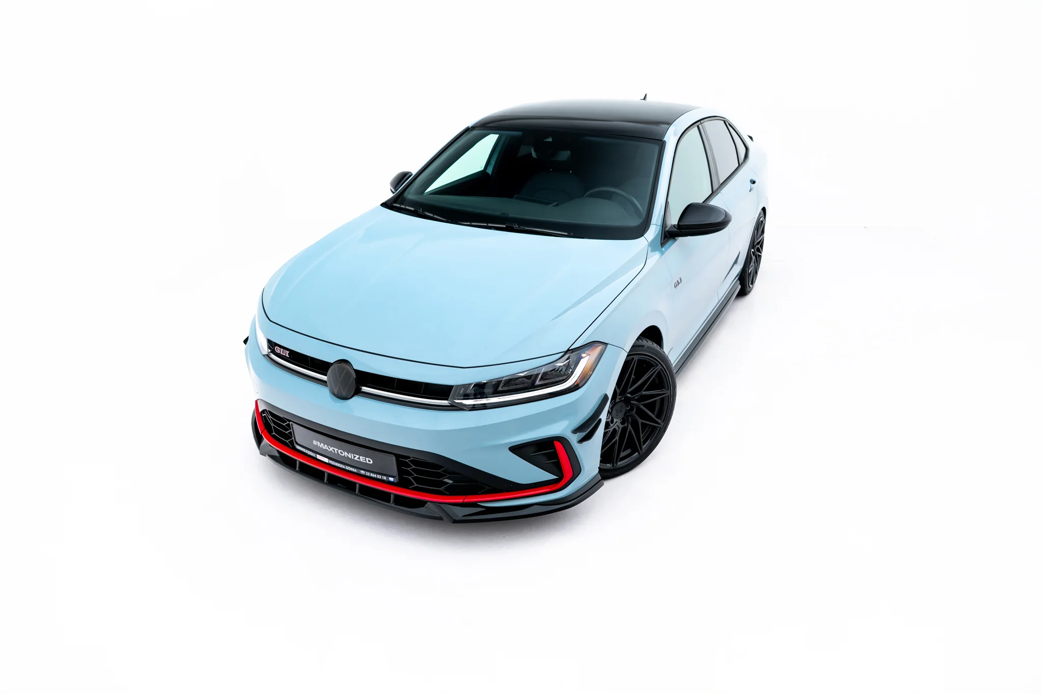 Frontspoiler VW Jetta GLI VII Facelift II 2024 -> | Sport Glossy Black Edition – bilde 3
