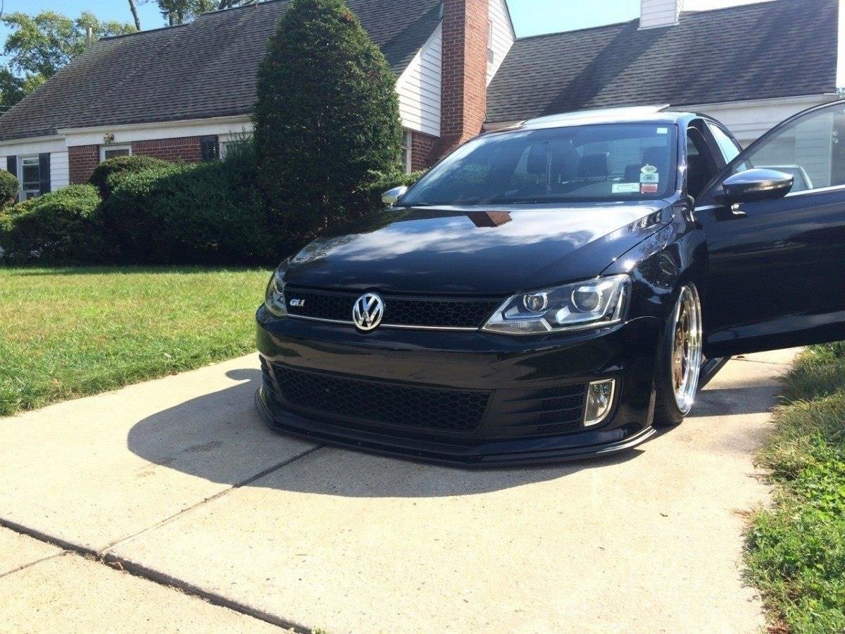 Frontspoiler VW Jetta VI GLI 2010-2018 | Glossy Black Edition – bilde 2