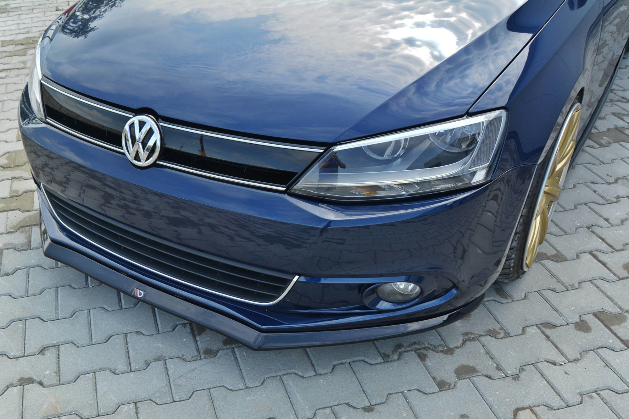 Frontspoiler VW Jetta VI Pre-facelift 2011 – 2014 | Sport Glossy Black Edition V2