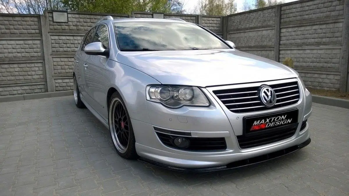 Frontspoiler VW Passat B6 R-Line 2005-2010 | Glossy Black Edition