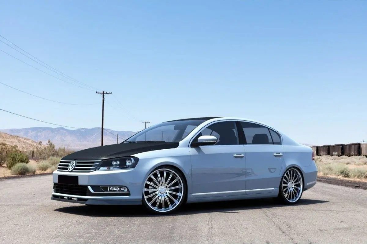 Frontspoiler VW Passat B7 2010 – 2014 | Glossy Black Edition